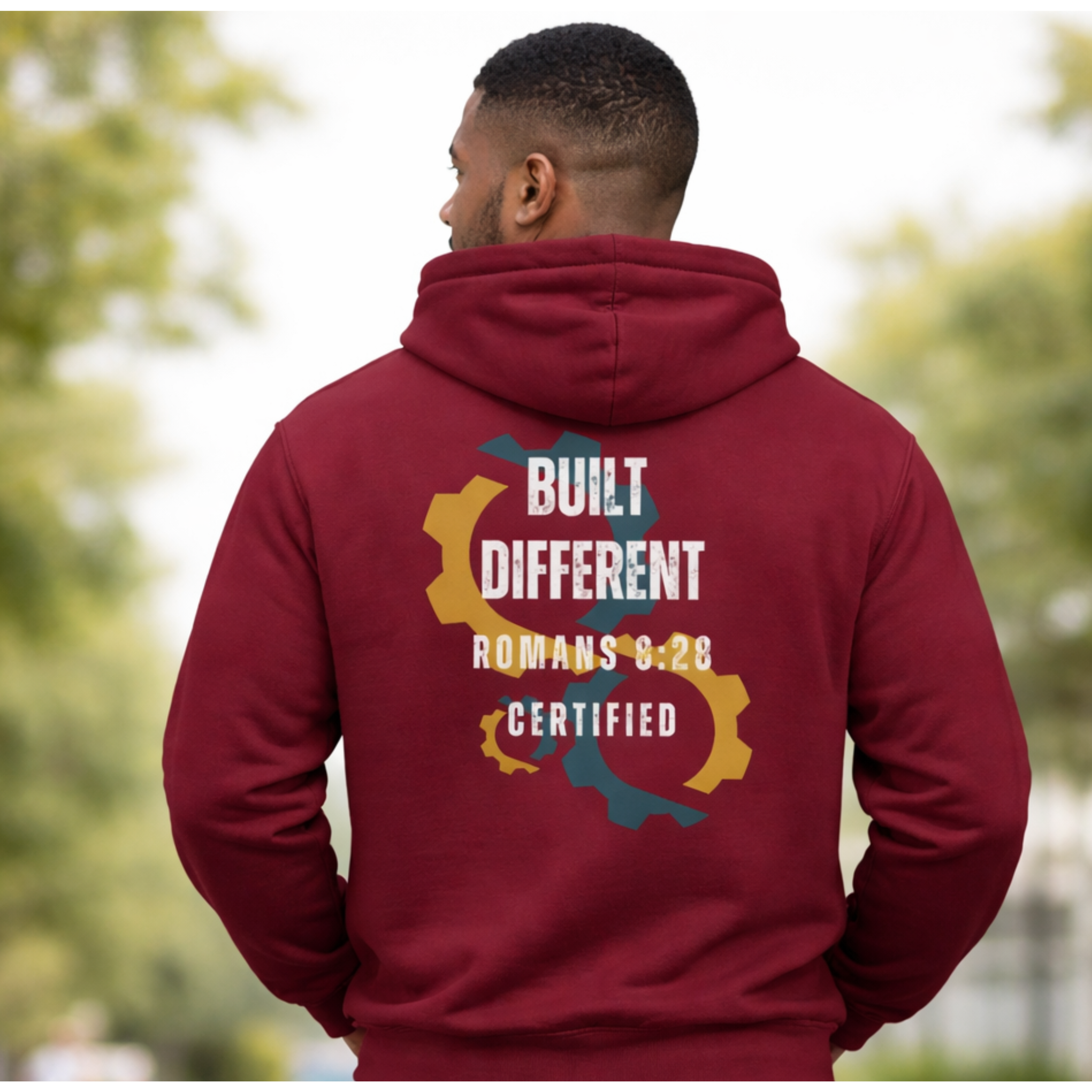 'Built Different' Midweight Hoodie product thumbnail image