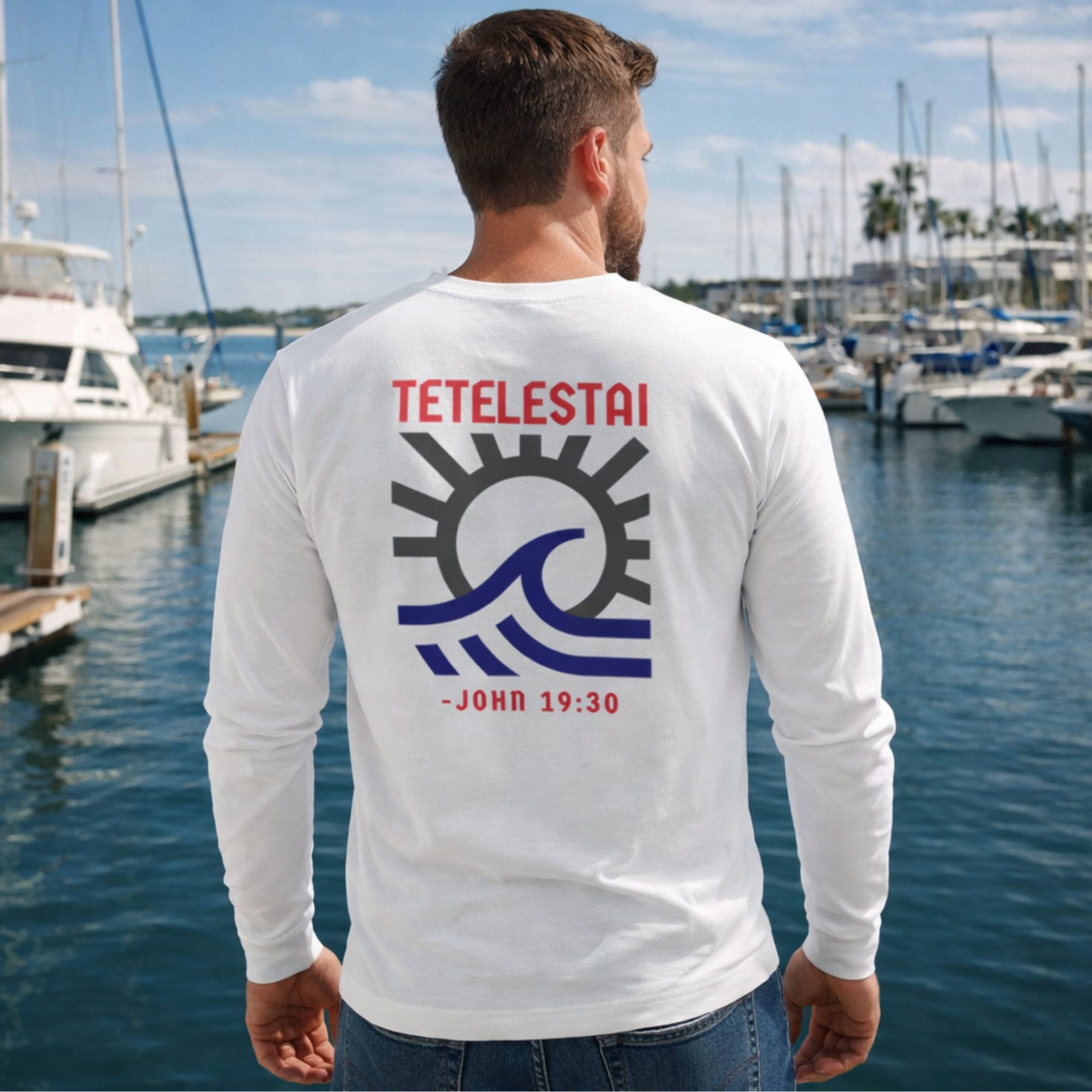 'Tetelestai' Long Sleeve Tee