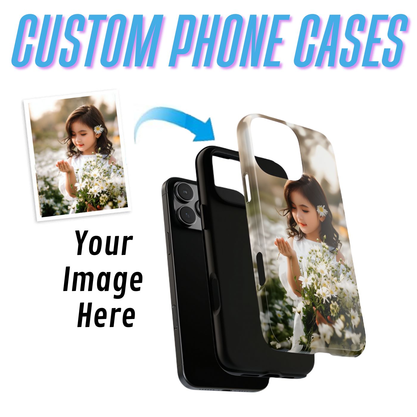 Custom Tough Phone Case – Personalized Image Protective Cover product thumbnail image