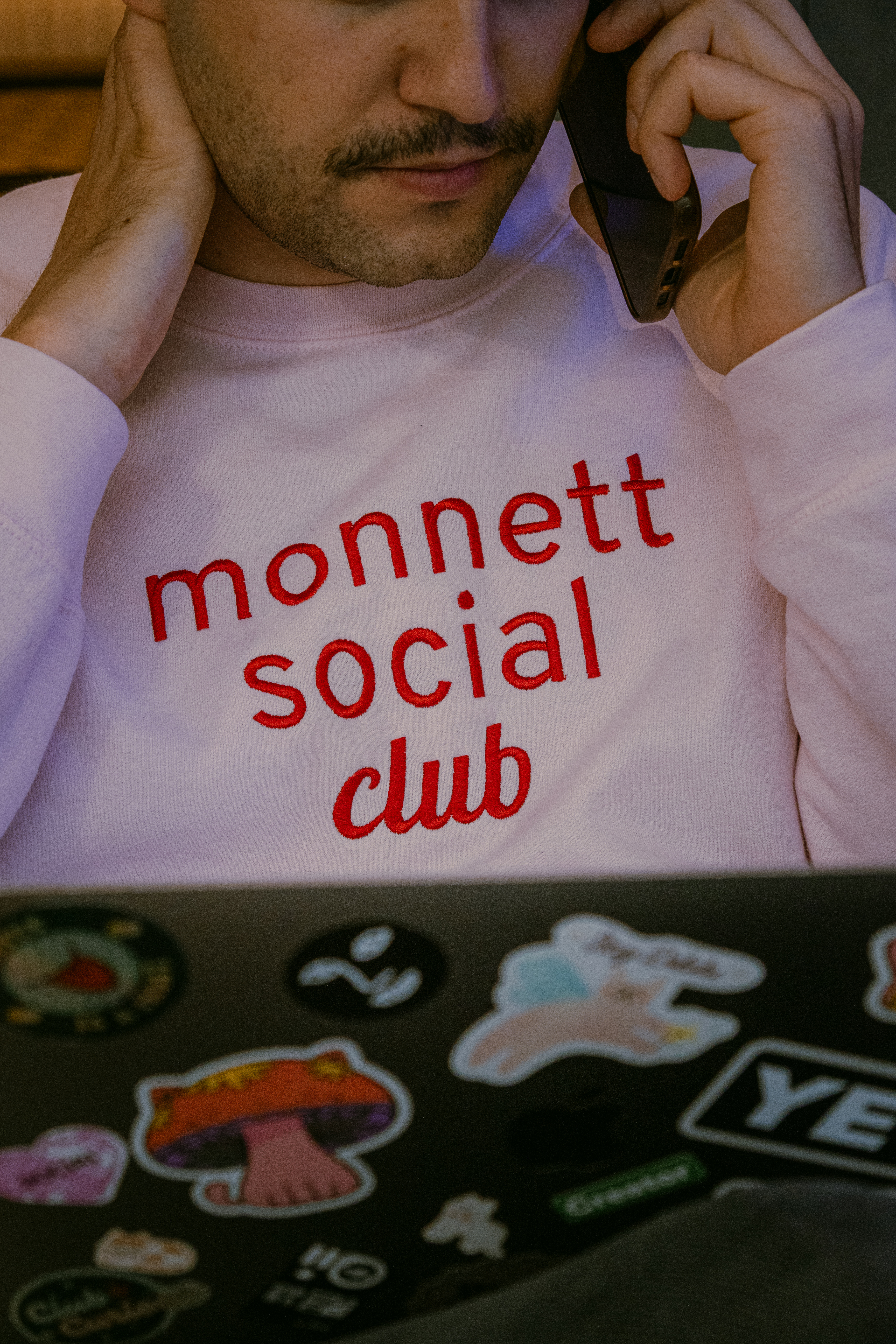 Monnett Social Club Pullover product thumbnail image Monnett Social Club Pullover product thumbnail image