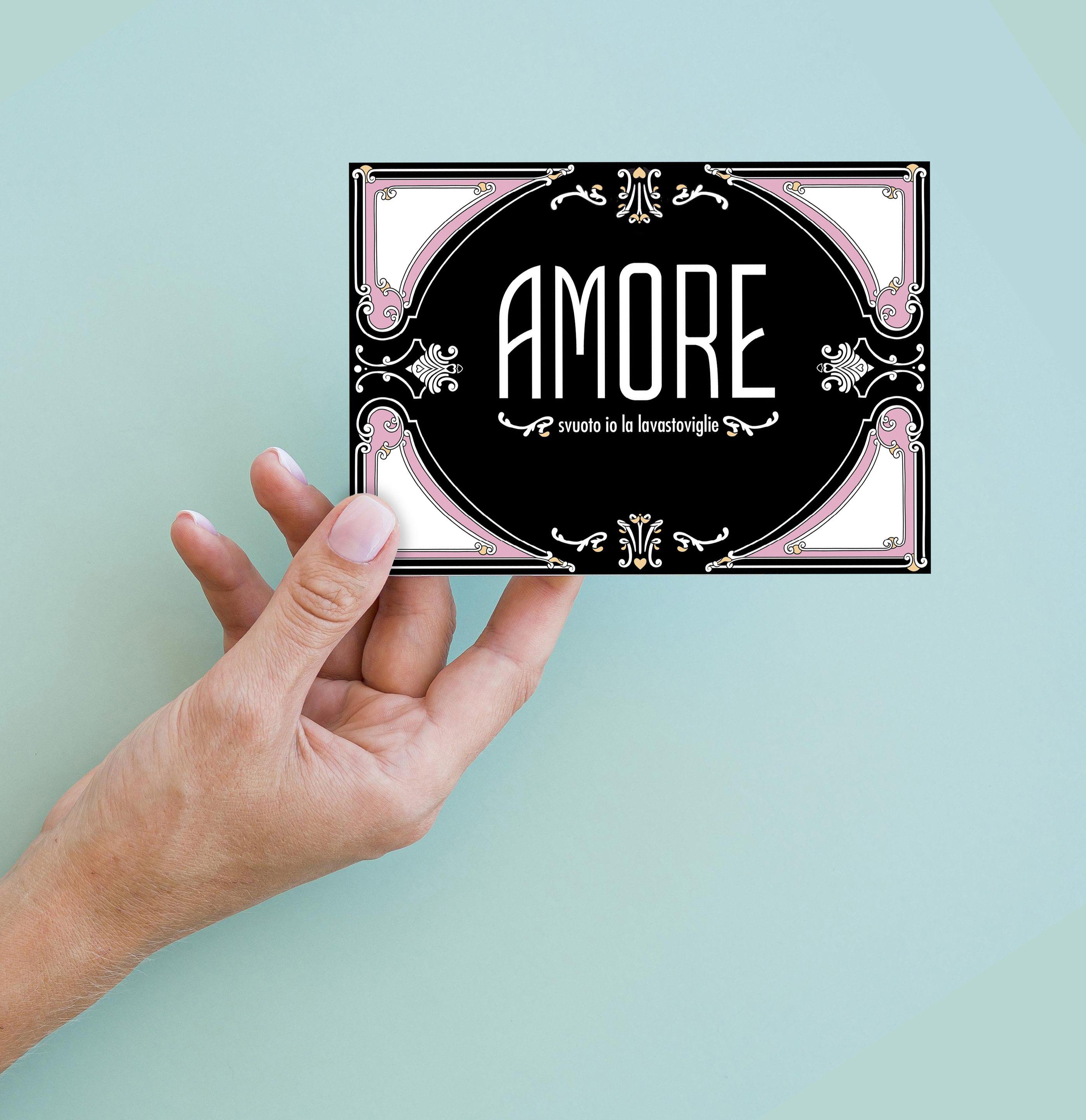 Amore svuoto io la lavastoviglie (San Valentino) product thumbnail image