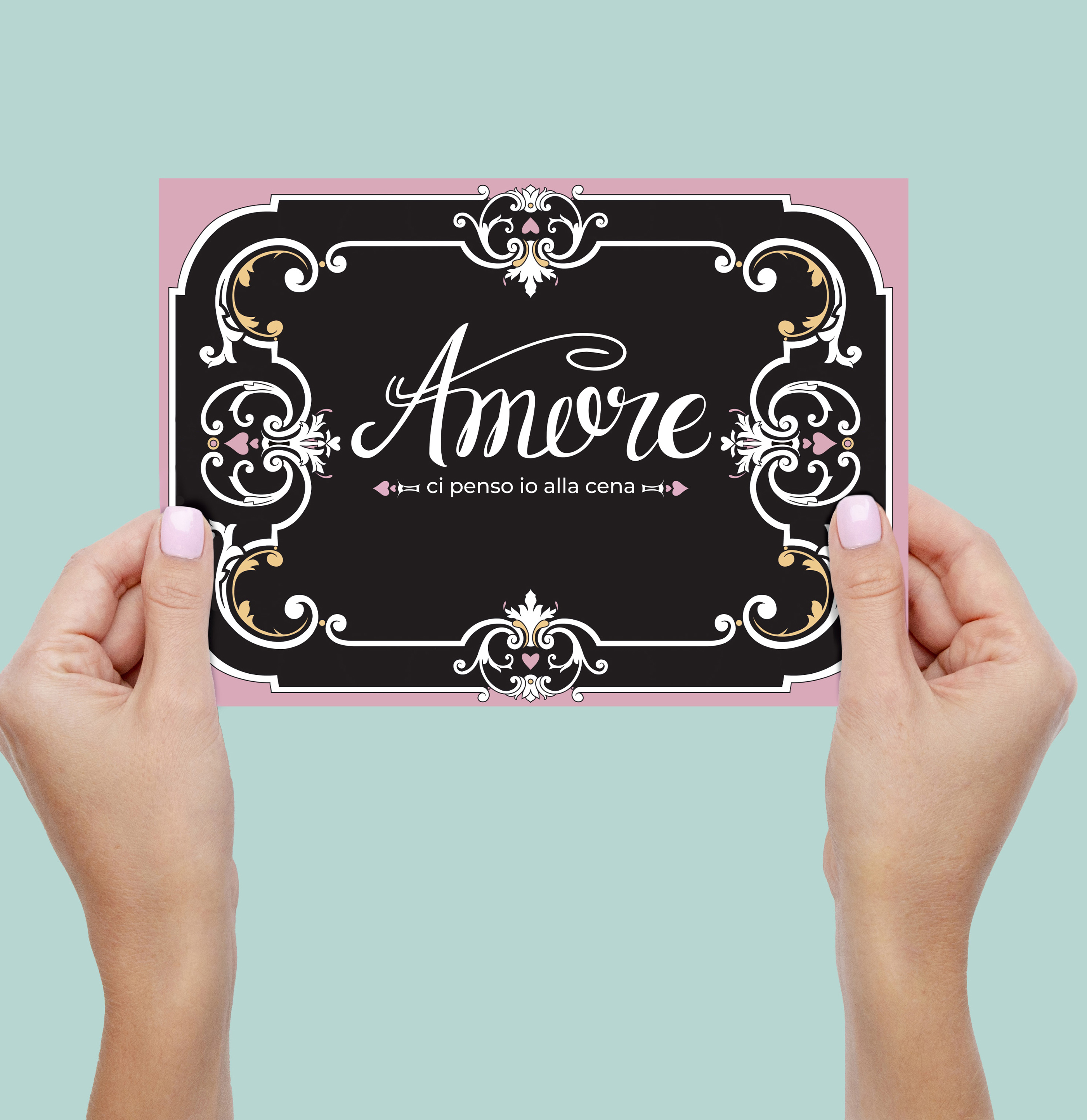 Amore ci penso io a la cena (San Valentino) product thumbnail image Amore ci penso io a la cena (San Valentino) product thumbnail image