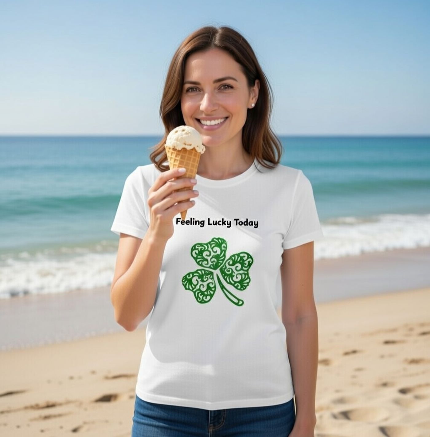 Feeling Lucky Today – St. Patrick’s Day Shirt for Women &amp; Fun Holiday Tee