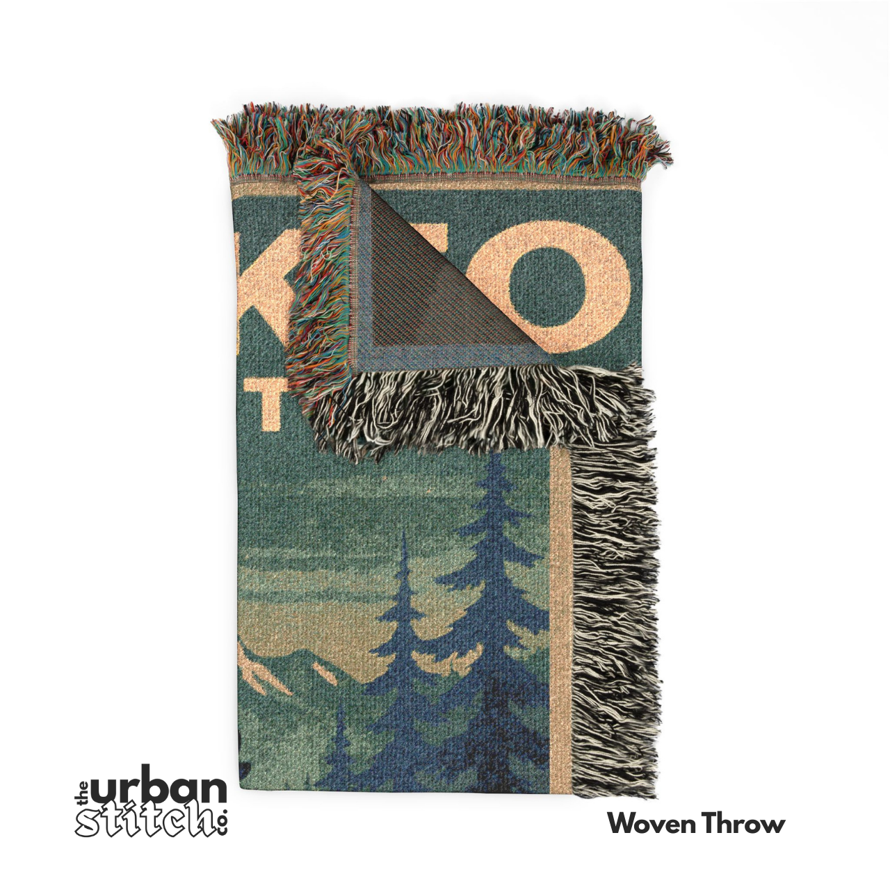 Forks Washington Woven Blanket | Twilight Inspired product thumbnail image Forks Washington Woven Blanket | Twilight Inspired product thumbnail image