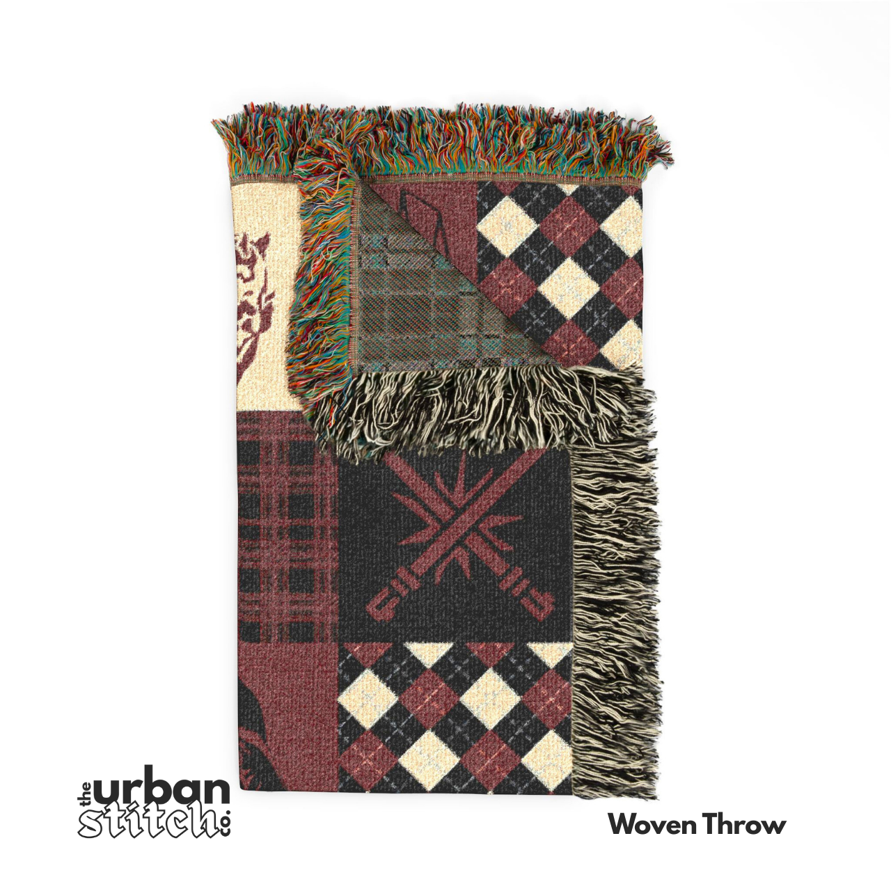 Dark Side: Woven Throw Blanket product thumbnail image Dark Side: Woven Throw Blanket product thumbnail image