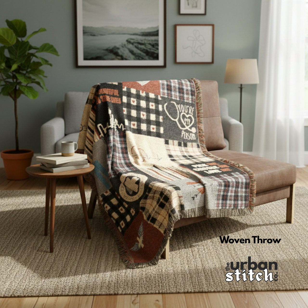 Grey's Inspired Woven Throw Blanket product thumbnail image Grey's Inspired Woven Throw Blanket product thumbnail image