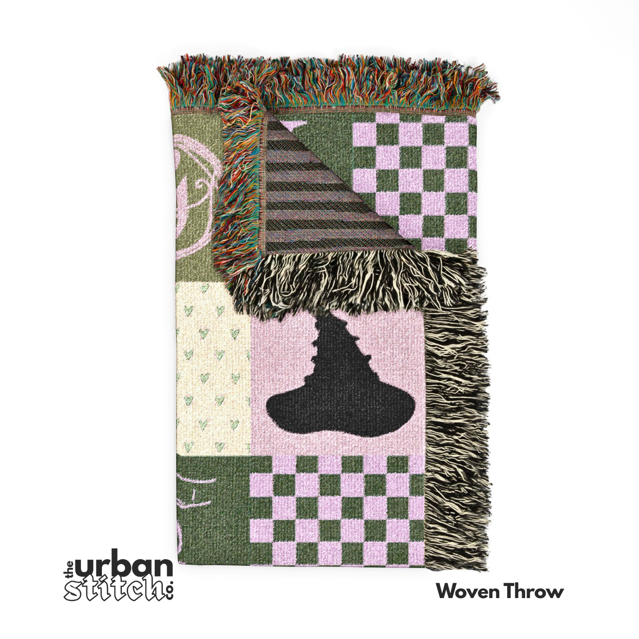 Wicked: Movie-Inspired Woven Throw Blanket product thumbnail image Wicked: Movie-Inspired Woven Throw Blanket product thumbnail image