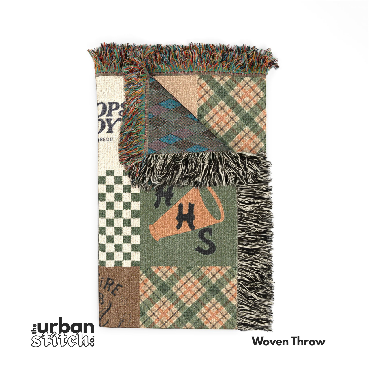 Hawkins: Stranger Things Inspire Woven Throw Blanket product thumbnail image Hawkins: Stranger Things Inspire Woven Throw Blanket product thumbnail image