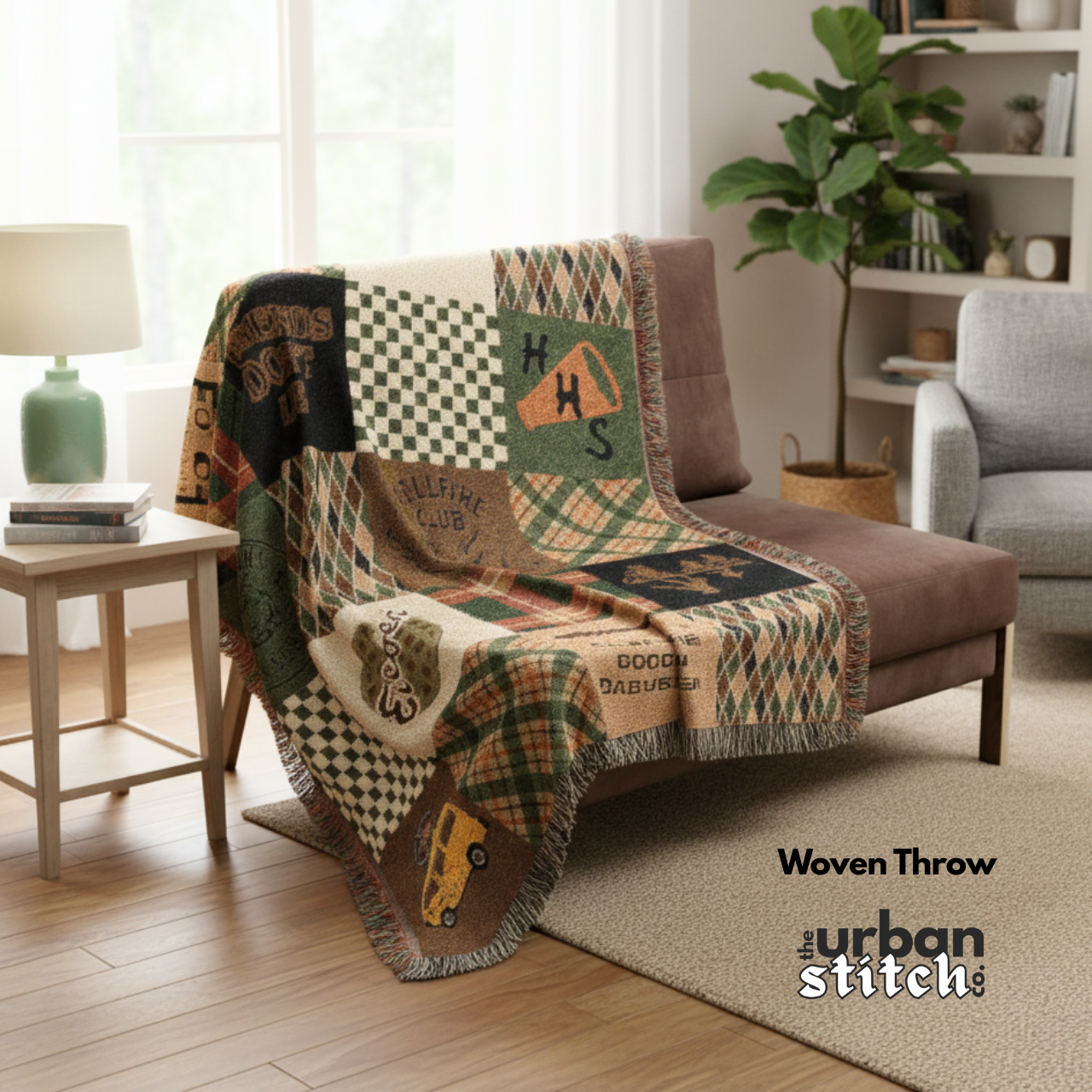 Hawkins: Stranger Things Inspire Woven Throw Blanket product thumbnail image Hawkins: Stranger Things Inspire Woven Throw Blanket product thumbnail image