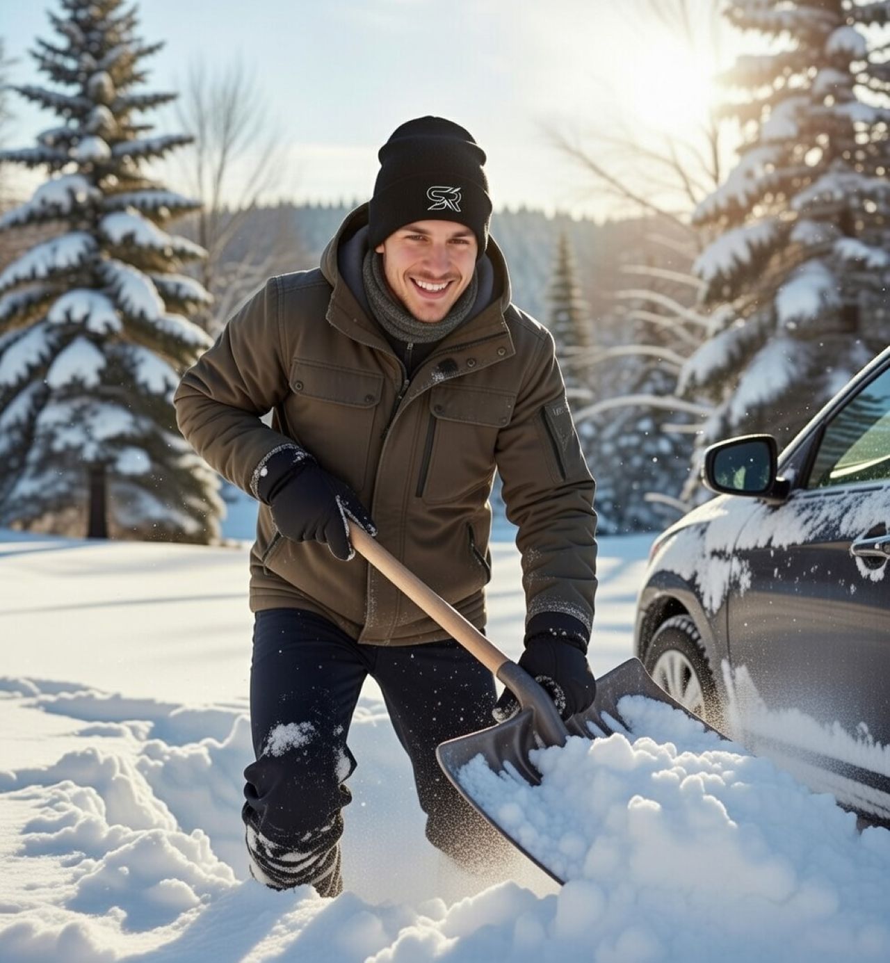 Summit Ready Cuffed Beanie – Outdoor Adventure Knit Hat for Trail &amp; Everyday Wear product thumbnail image