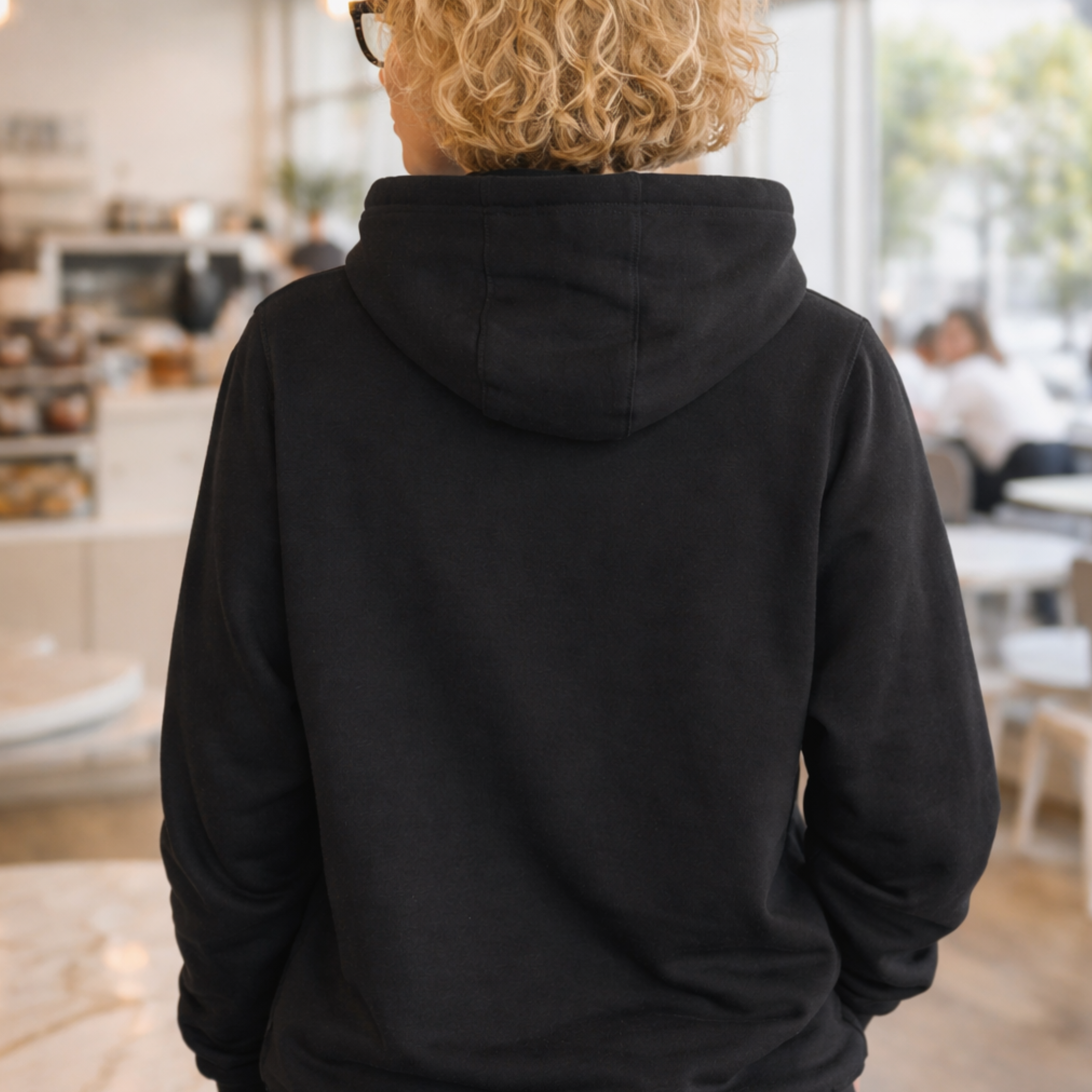 'Jesus Over Cats' Midweight Hoodie product thumbnail image 'Jesus Over Cats' Midweight Hoodie product thumbnail image