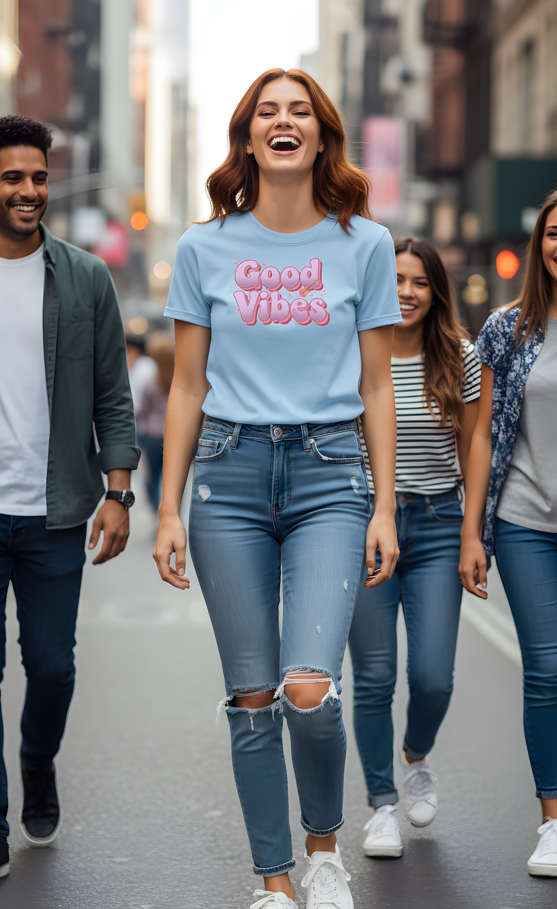 "Good Vibes" T-Shirt product thumbnail image "Good Vibes" T-Shirt product thumbnail image