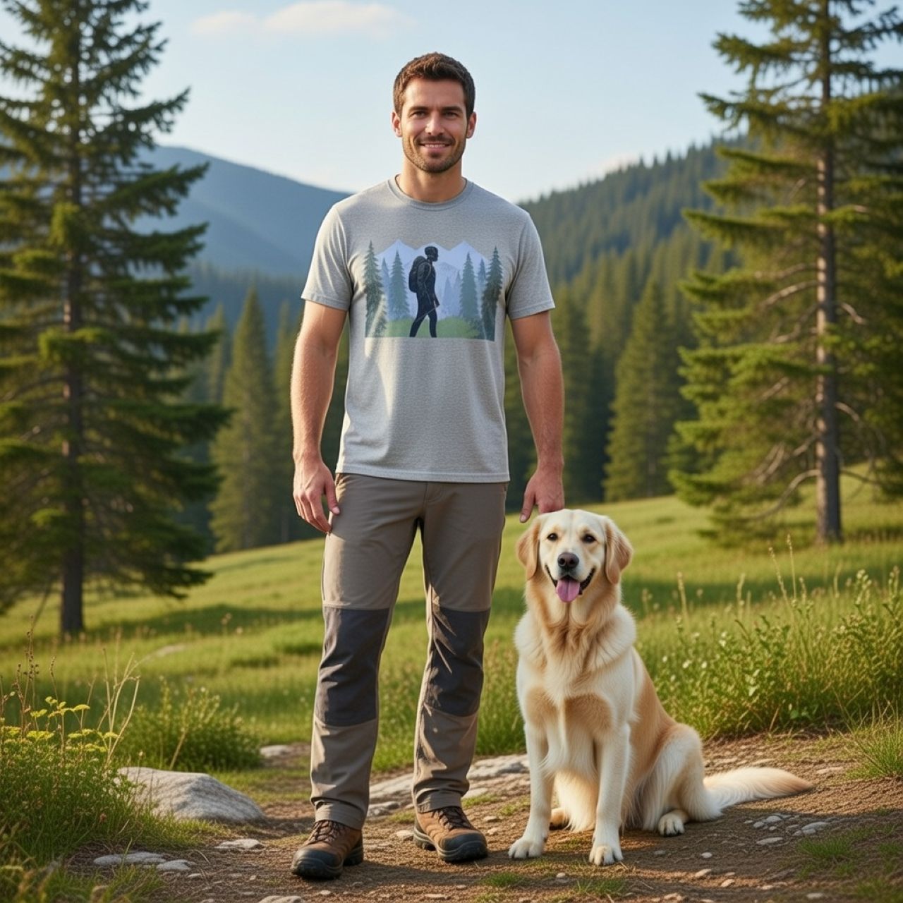 Maine Tee – Lightweight Hiking &amp; Outdoor Adventure T-Shirt