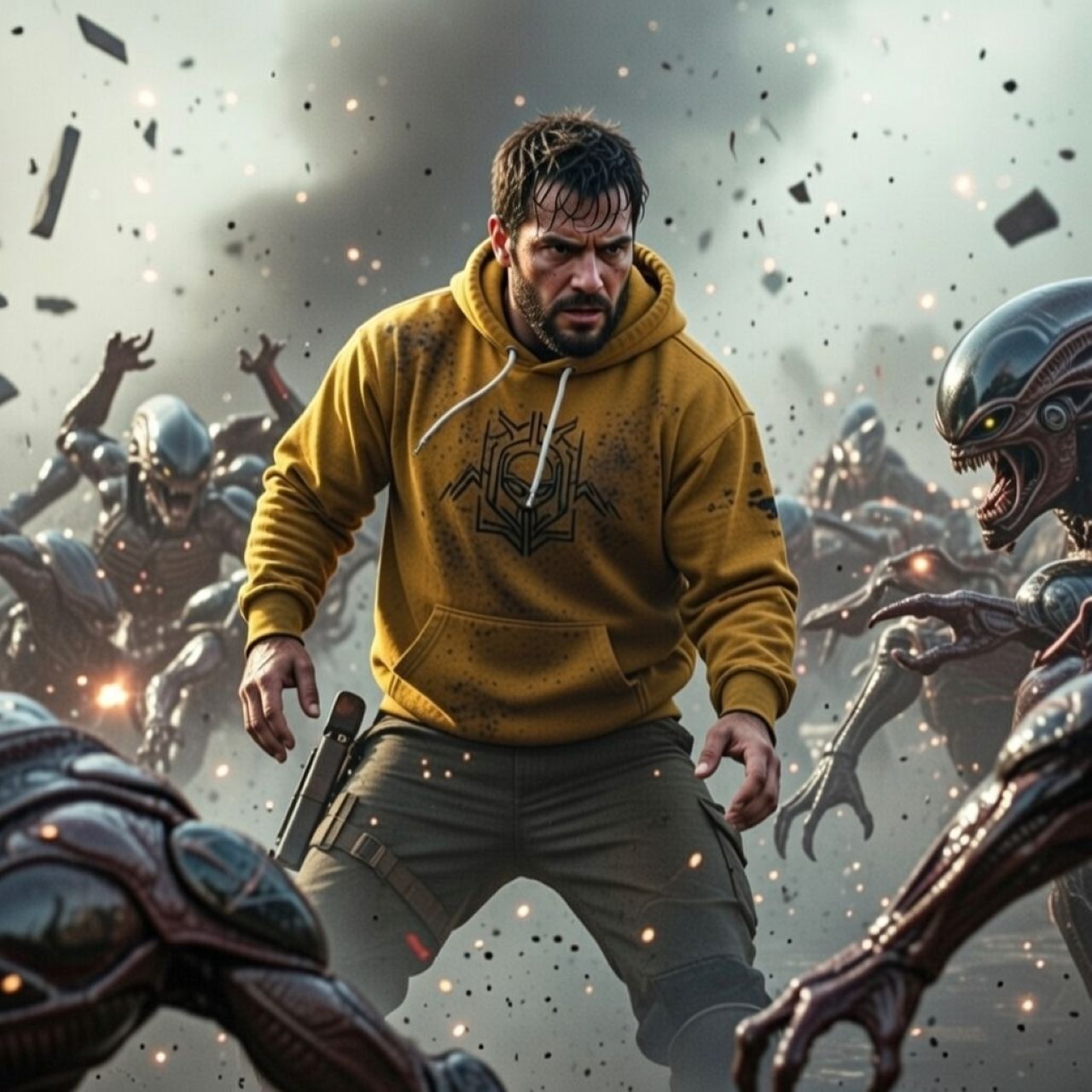 Shadowstride Hoodie – Medium-Weight Tactical &amp; Street-Ready Hoodie product thumbnail image