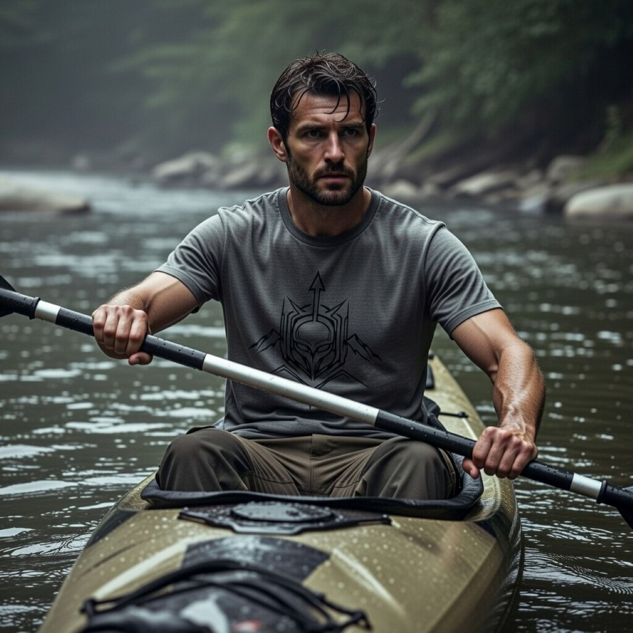 Skull Peak Raglan Tee – Lightweight Hiking &amp; Adventure T-Shirt