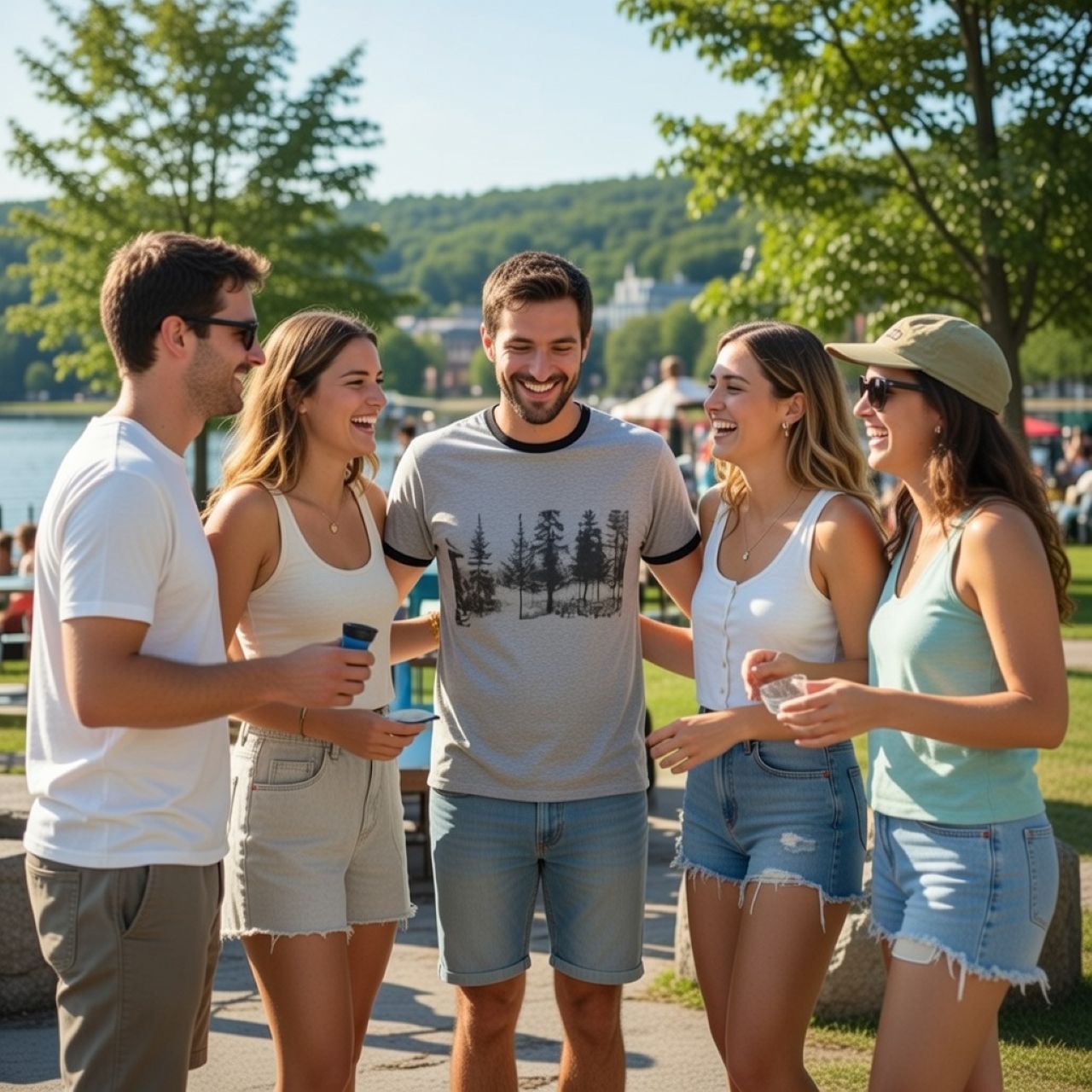 Vermont Ringer Tee – Casual Outdoor &amp; Lifestyle T-Shirt product thumbnail image