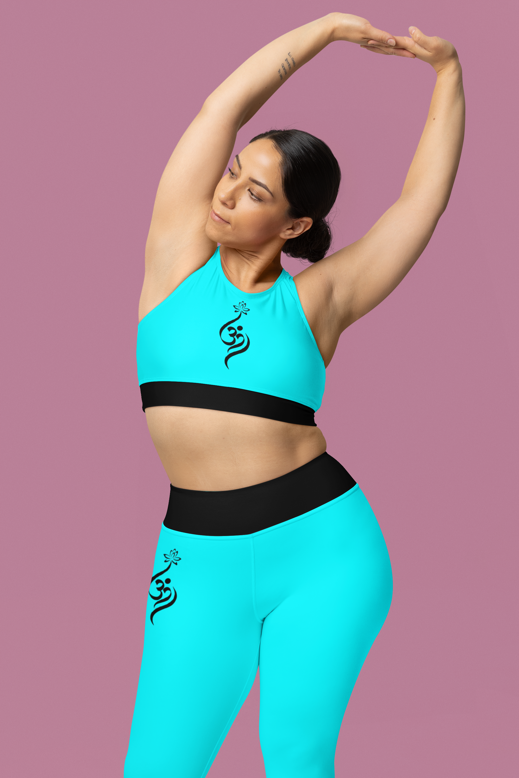 Love Peacock Sports Bra — Bright Graphic Polyester Athletic Crop