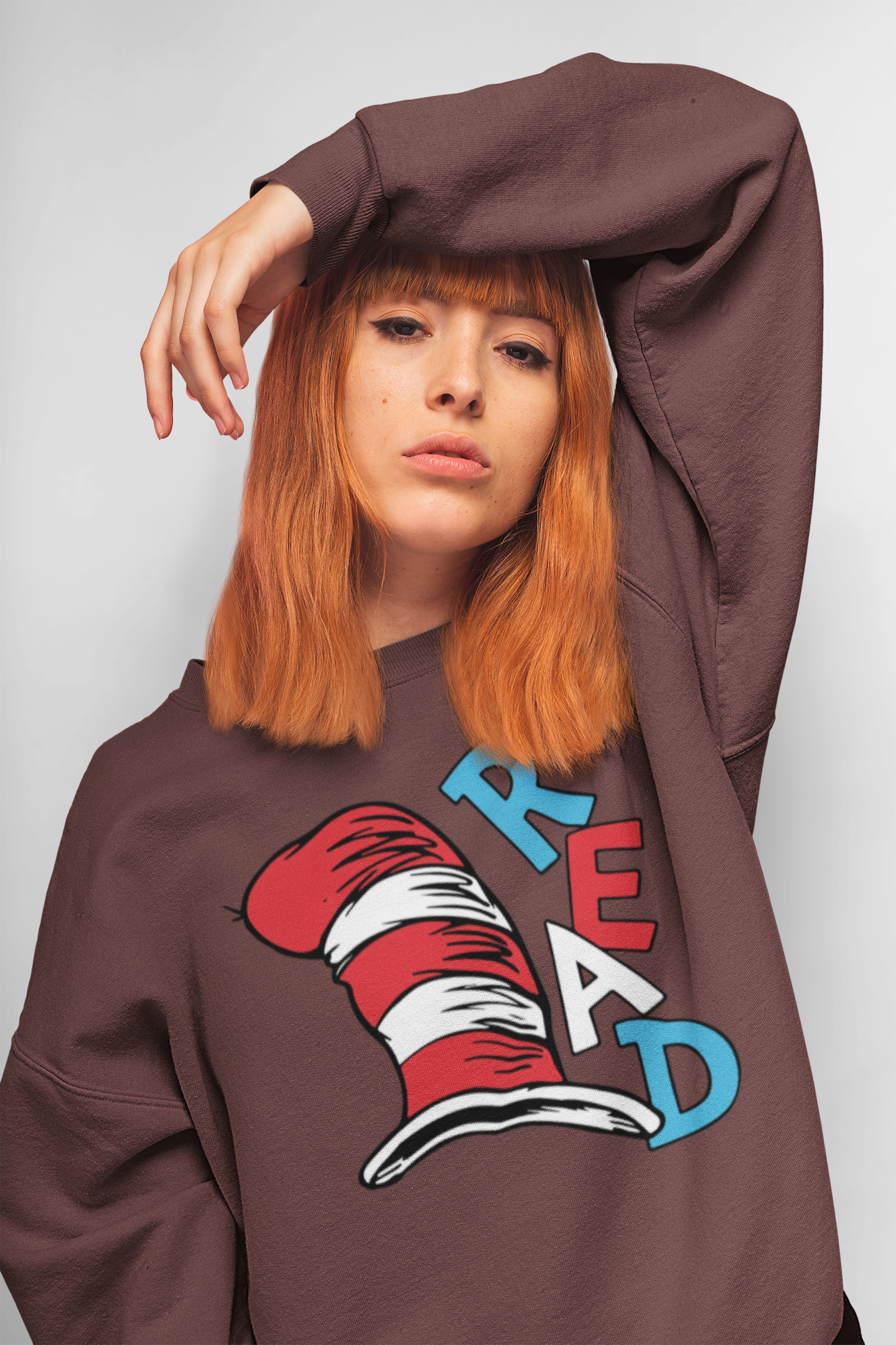 Read Across America Series - Crewneck sweatshirt - READ 