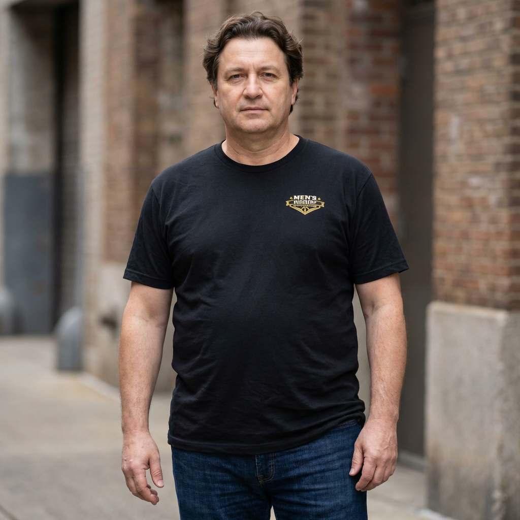 Big &amp; Tall Men's Ministry Heavyweight Cotton Tee  product thumbnail image