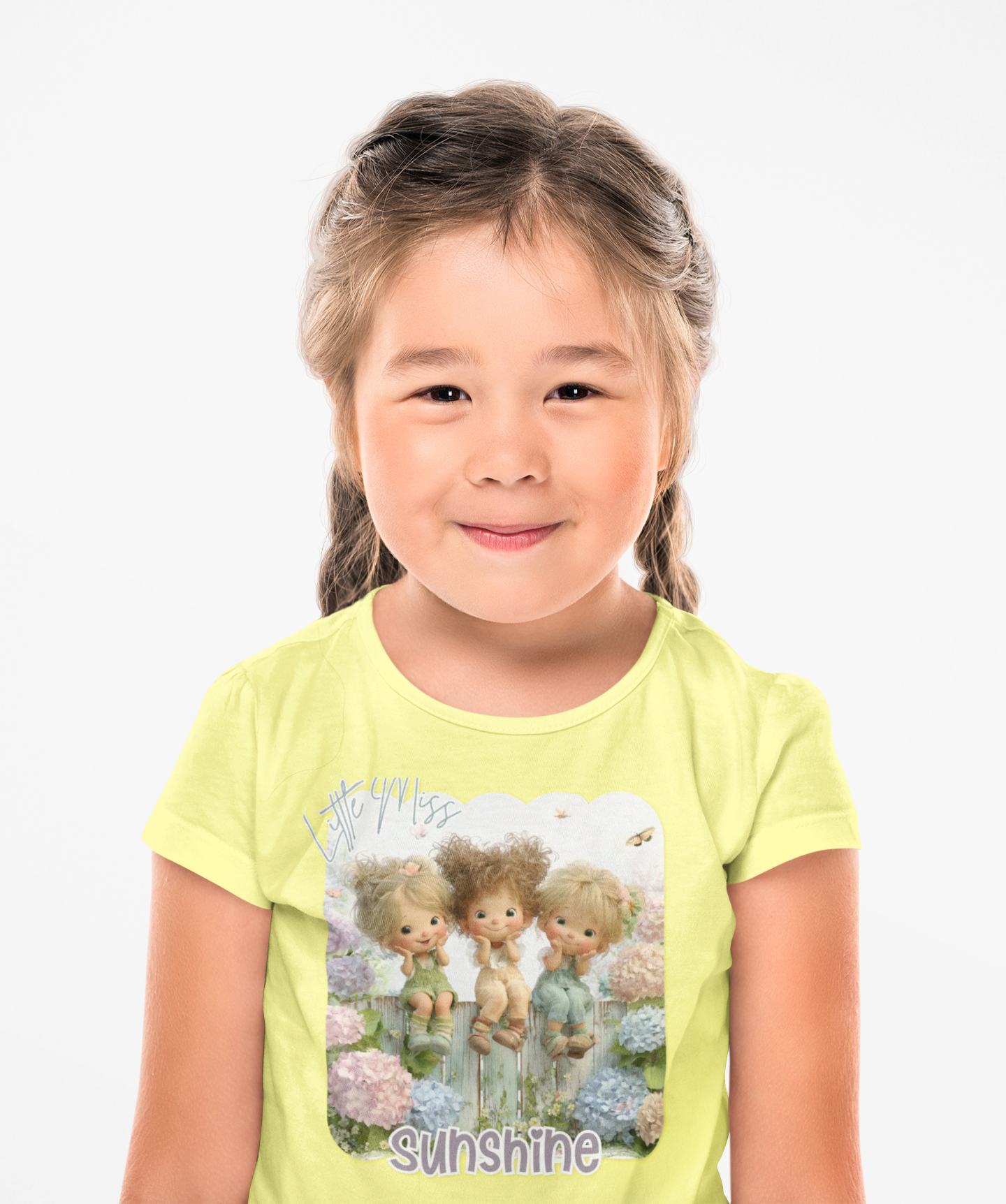Little Miss Sunshine Toddler Girl T-Shirt | Cute Sunshine Shirt for Girls | Spring Summer Kids Tee | Happy Toddler Graphic Tee | Gift for Little Girl product thumbnail image