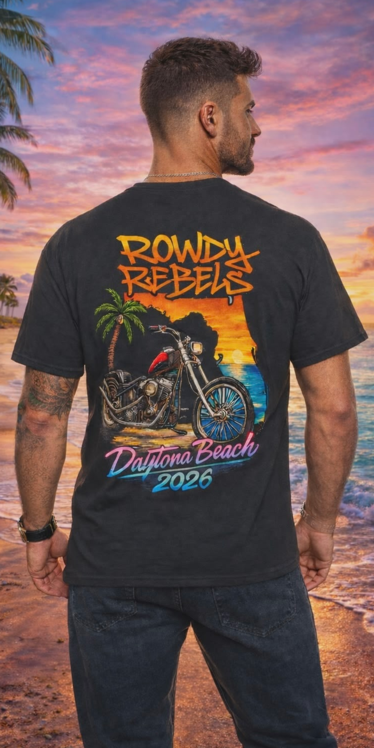 Daytona Chopper T-Shirt product thumbnail image