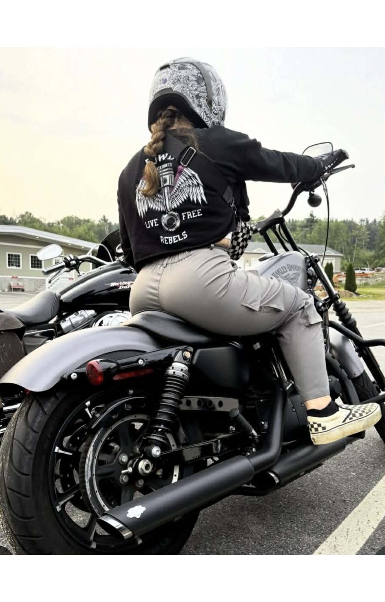 Piston Cropped Sweatshirt product thumbnail image Piston Cropped Sweatshirt product thumbnail image