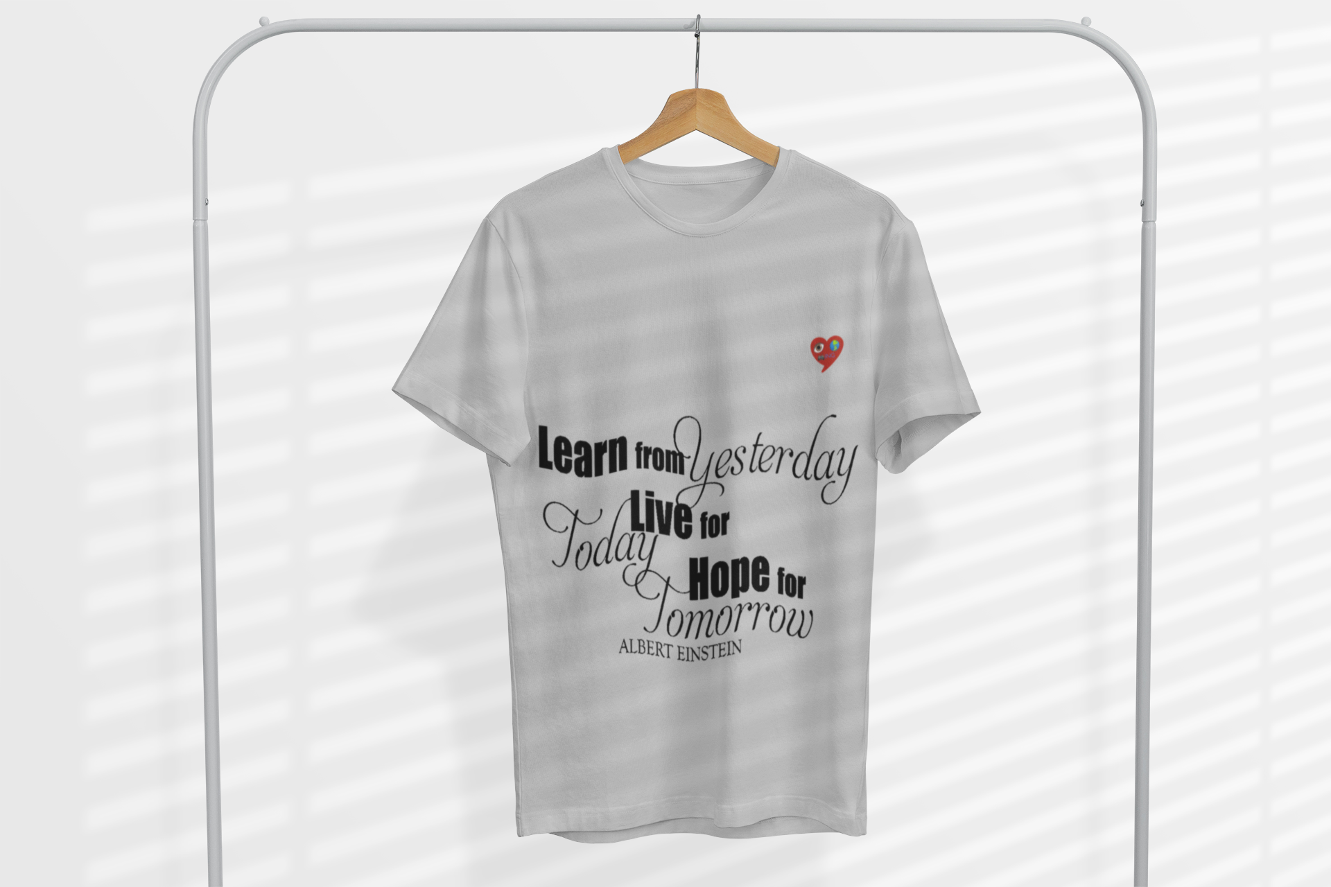 Inspirational Quote Tee — “Learn from Yesterday, Live for Today, Hope for Tomorrow” Cotton Shirt product thumbnail image Inspirational Quote Tee — “Learn from Yesterday, Live for Today, Hope for Tomorrow” Cotton Shirt product thumbnail image
