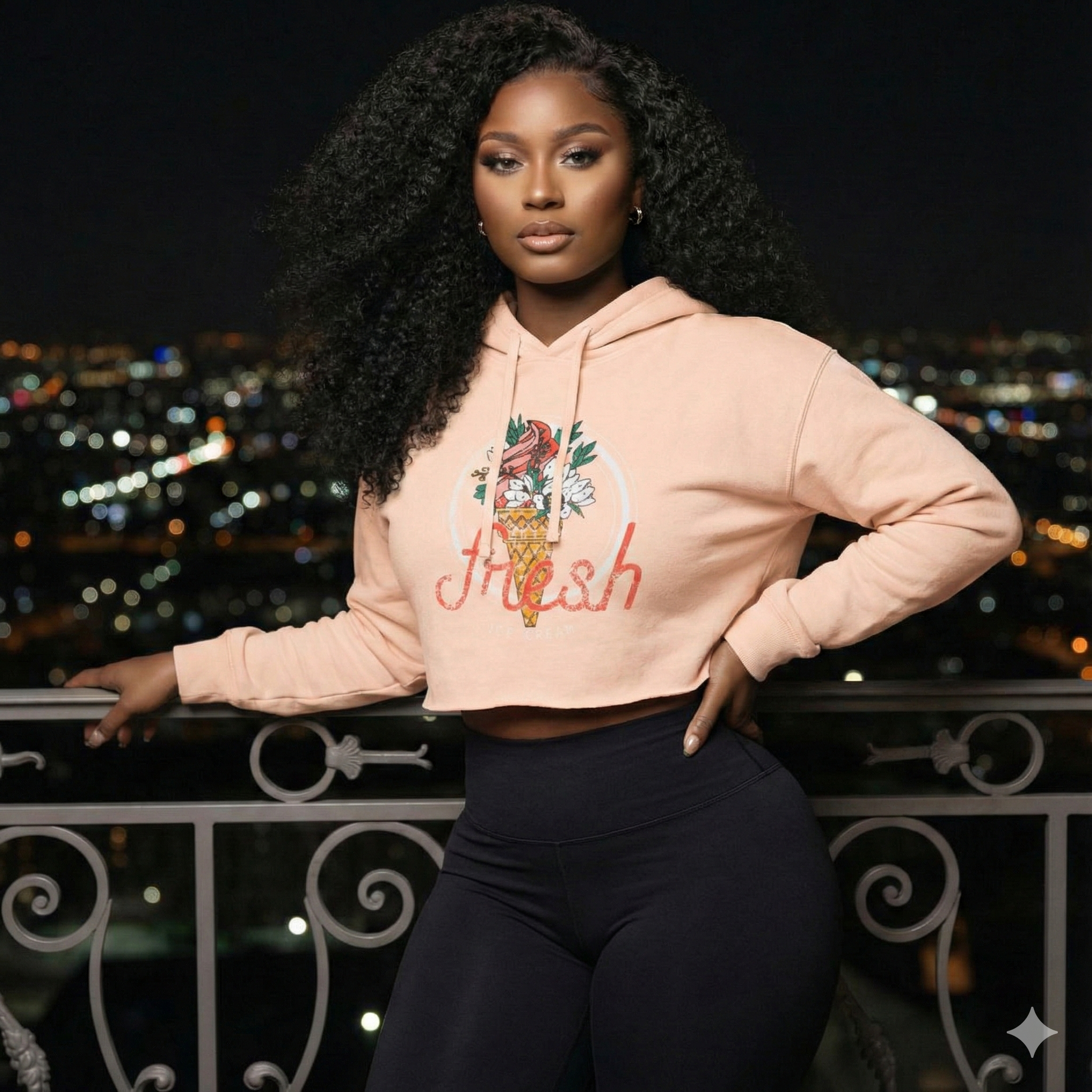 FRESH AF Wiz Fizz Crop Hoodie – The Fizz of 716 (YouNity Ice Cream Edition)