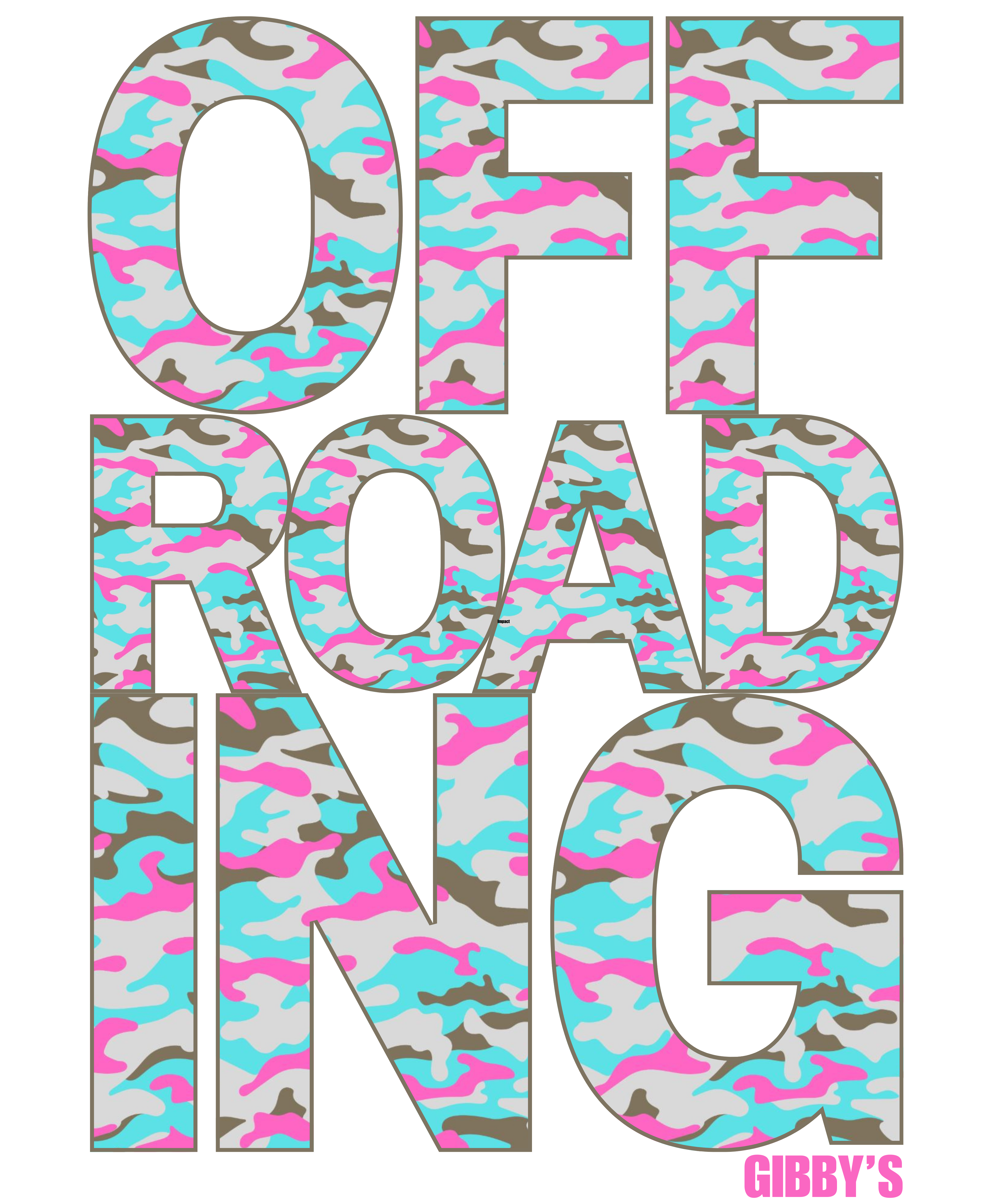 Off-Roading Pink Camo Adult Tee product thumbnail image Off-Roading Pink Camo Adult Tee product thumbnail image