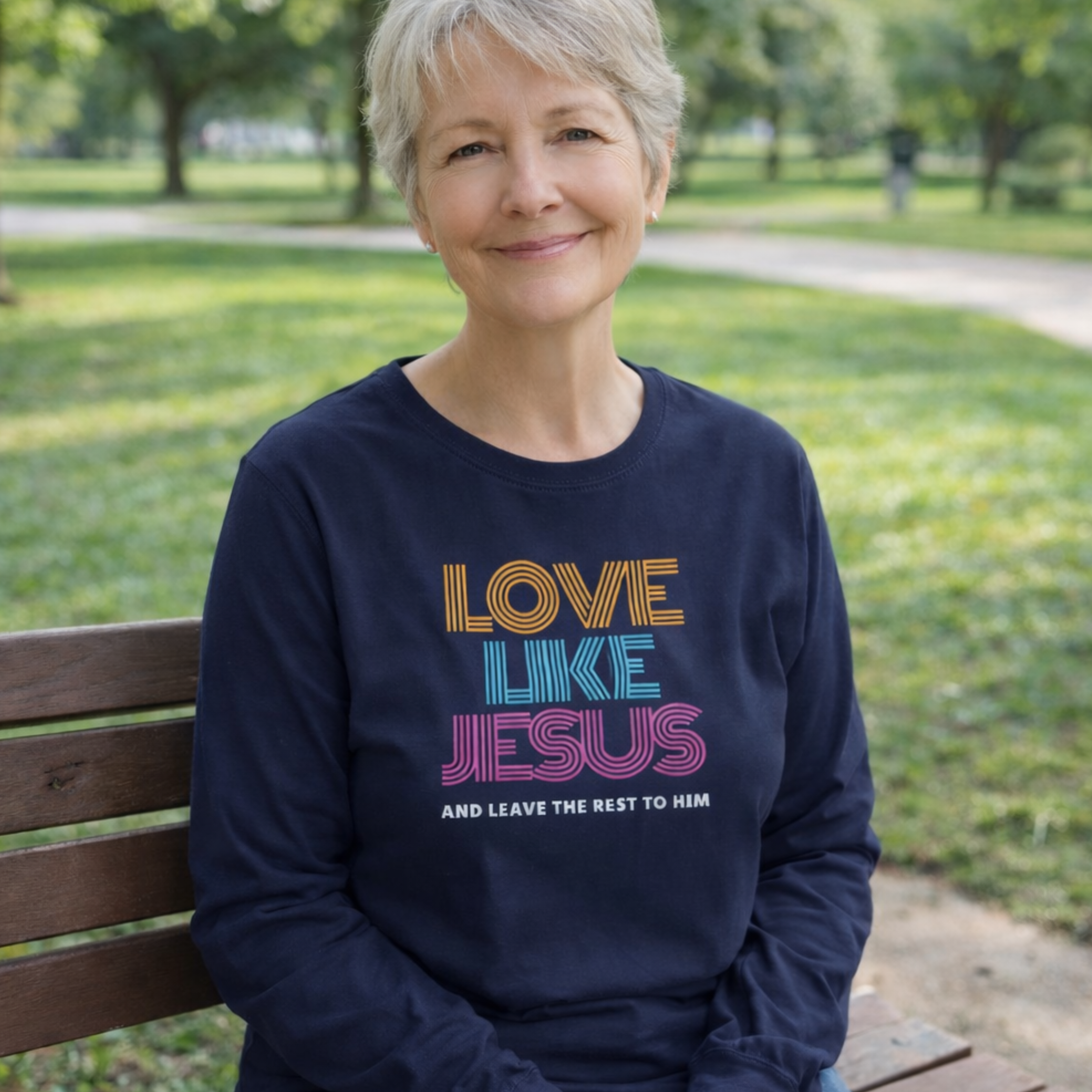 'Love Like Jesus' Long Sleeve Tee