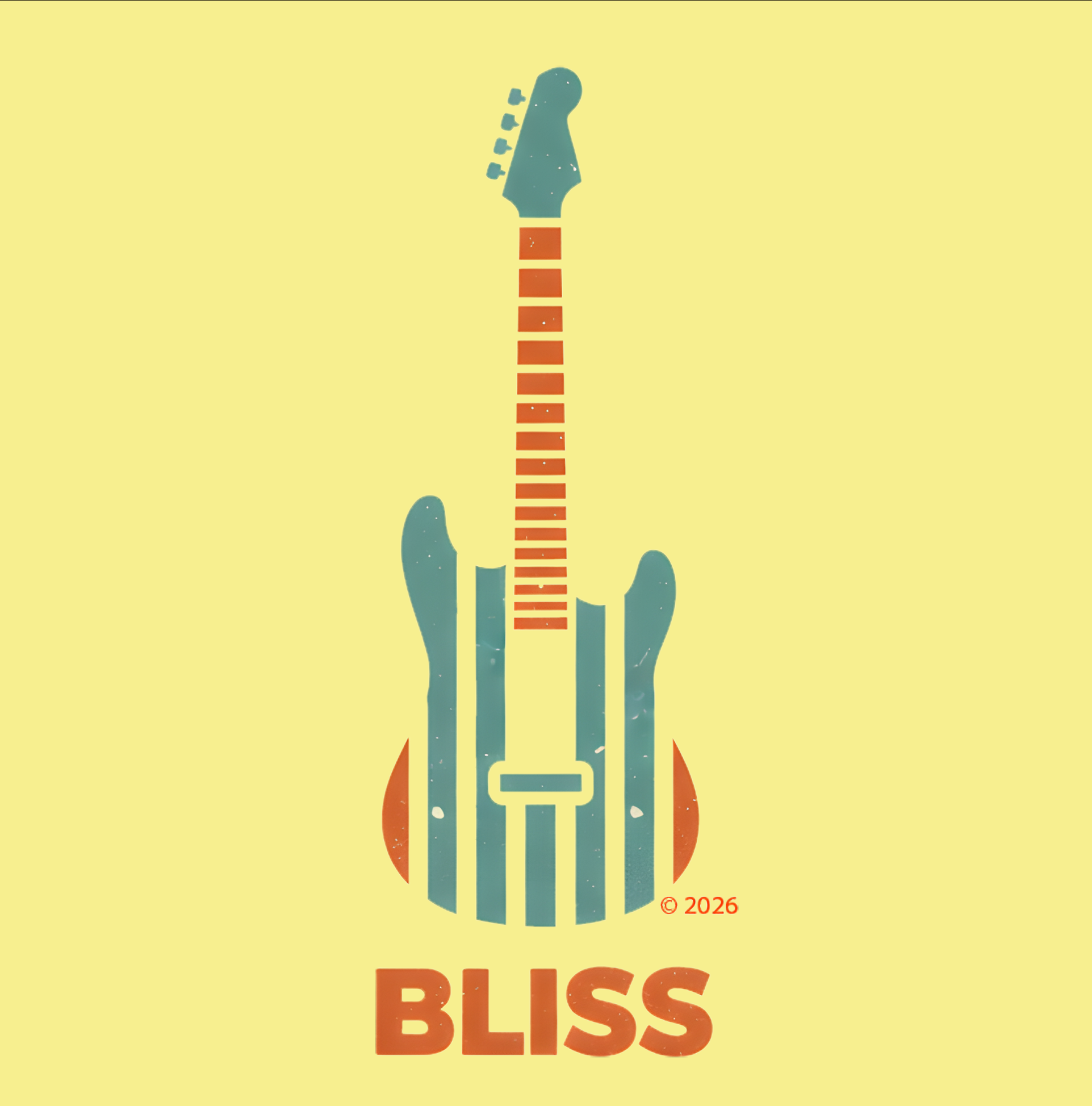 Minimalist "Bliss" Guitar Tee — Minimalist Music Lover T-Shirt product thumbnail image Minimalist "Bliss" Guitar Tee — Minimalist Music Lover T-Shirt product thumbnail image