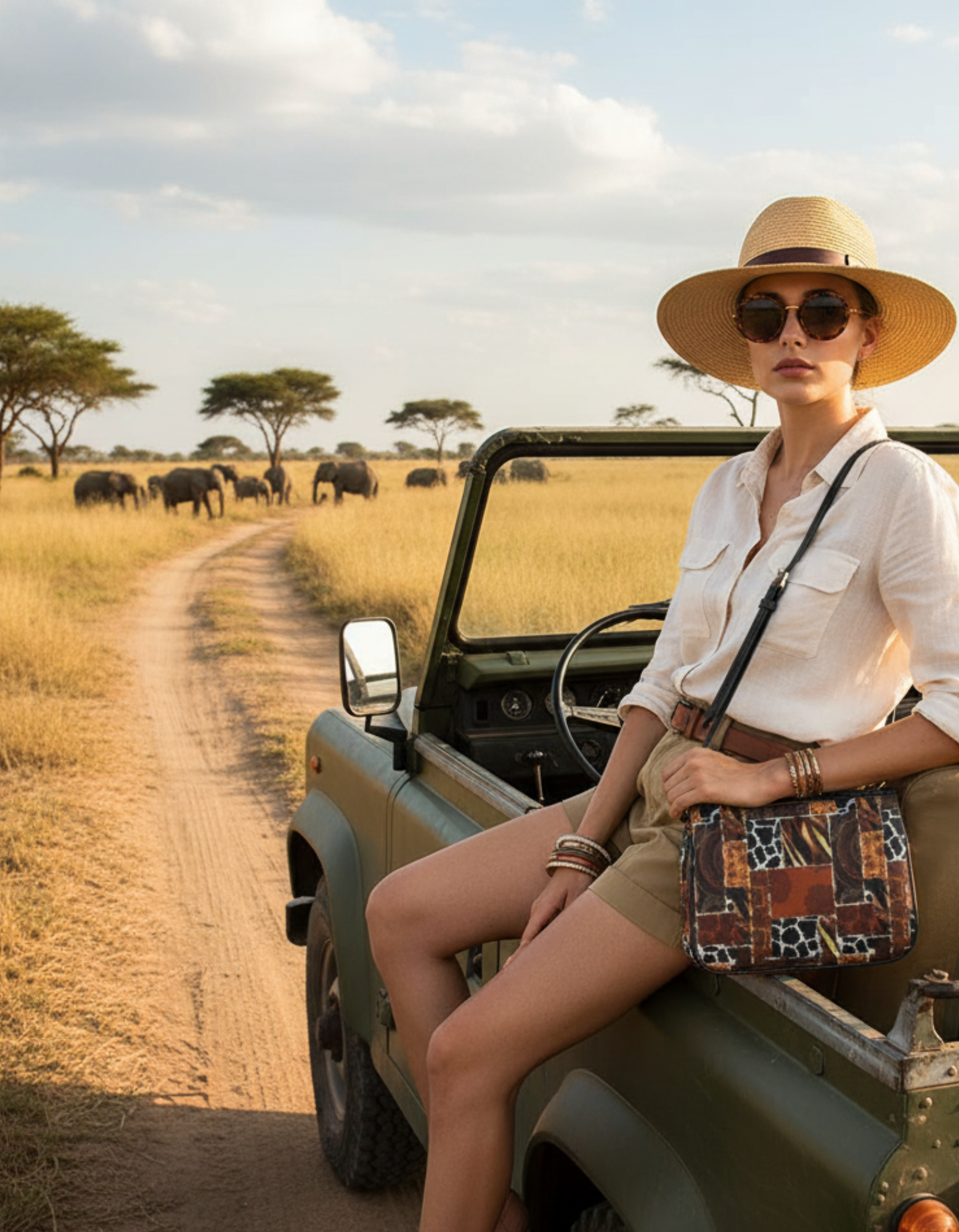 Savanna Mini Travel Bag– Animal Print Crossbody Purse product thumbnail image Savanna Mini Travel Bag– Animal Print Crossbody Purse product thumbnail image