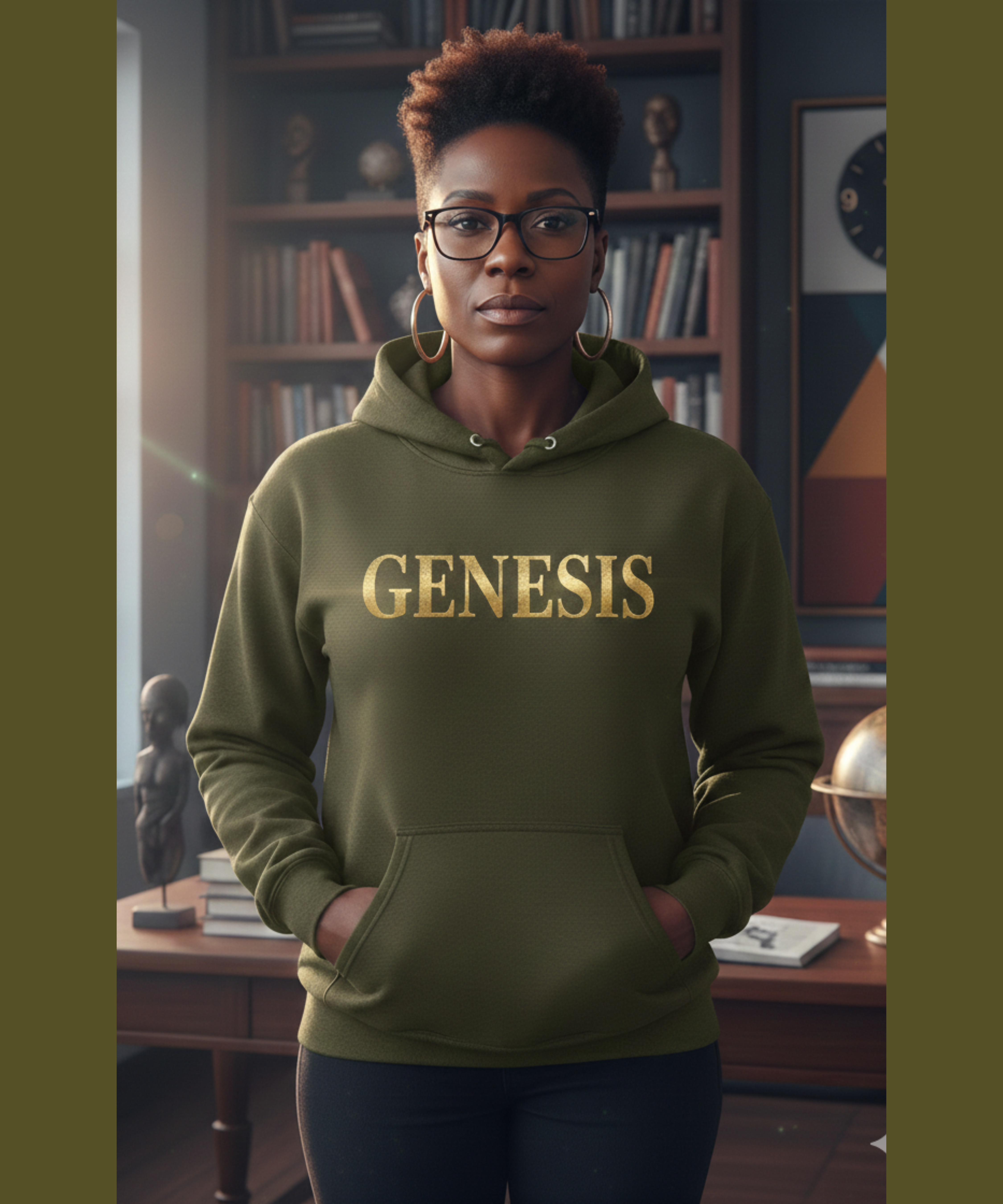 GENESIS – Premium Heavyweight Hoodie: February Signature Black History Series product thumbnail image GENESIS – Premium Heavyweight Hoodie: February Signature Black History Series product thumbnail image