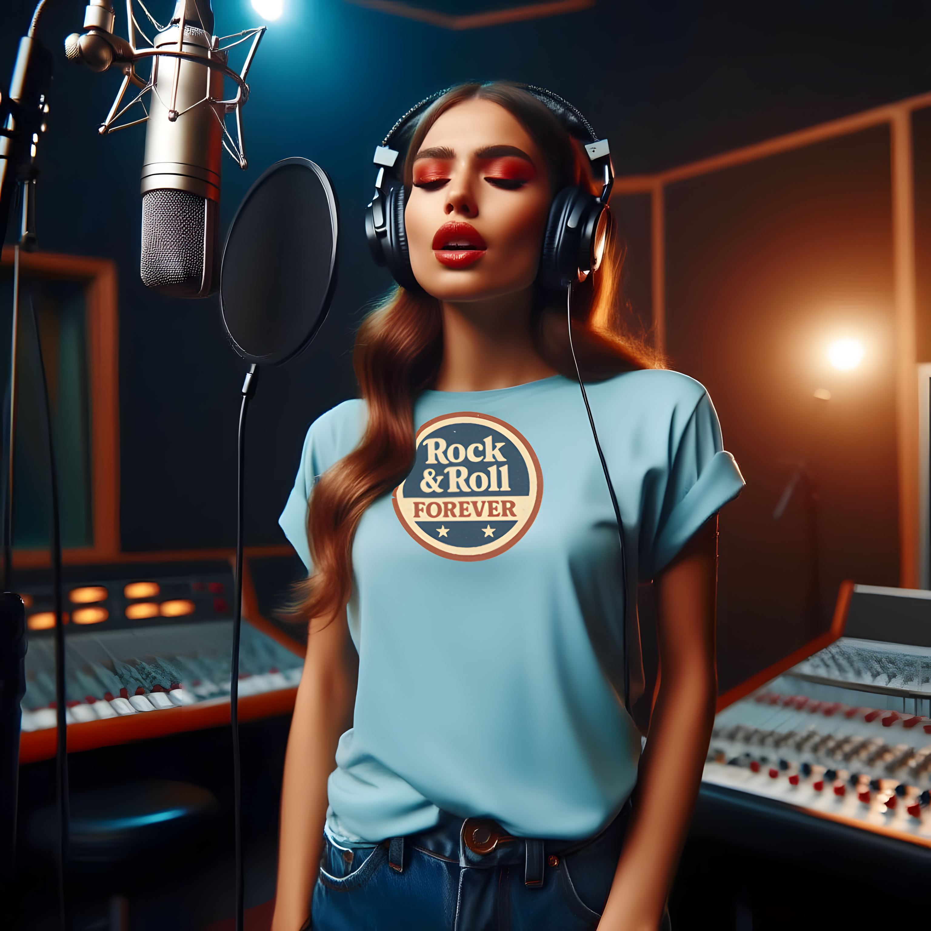 "Rock &amp; Roll Forever" T-Shirt product thumbnail image