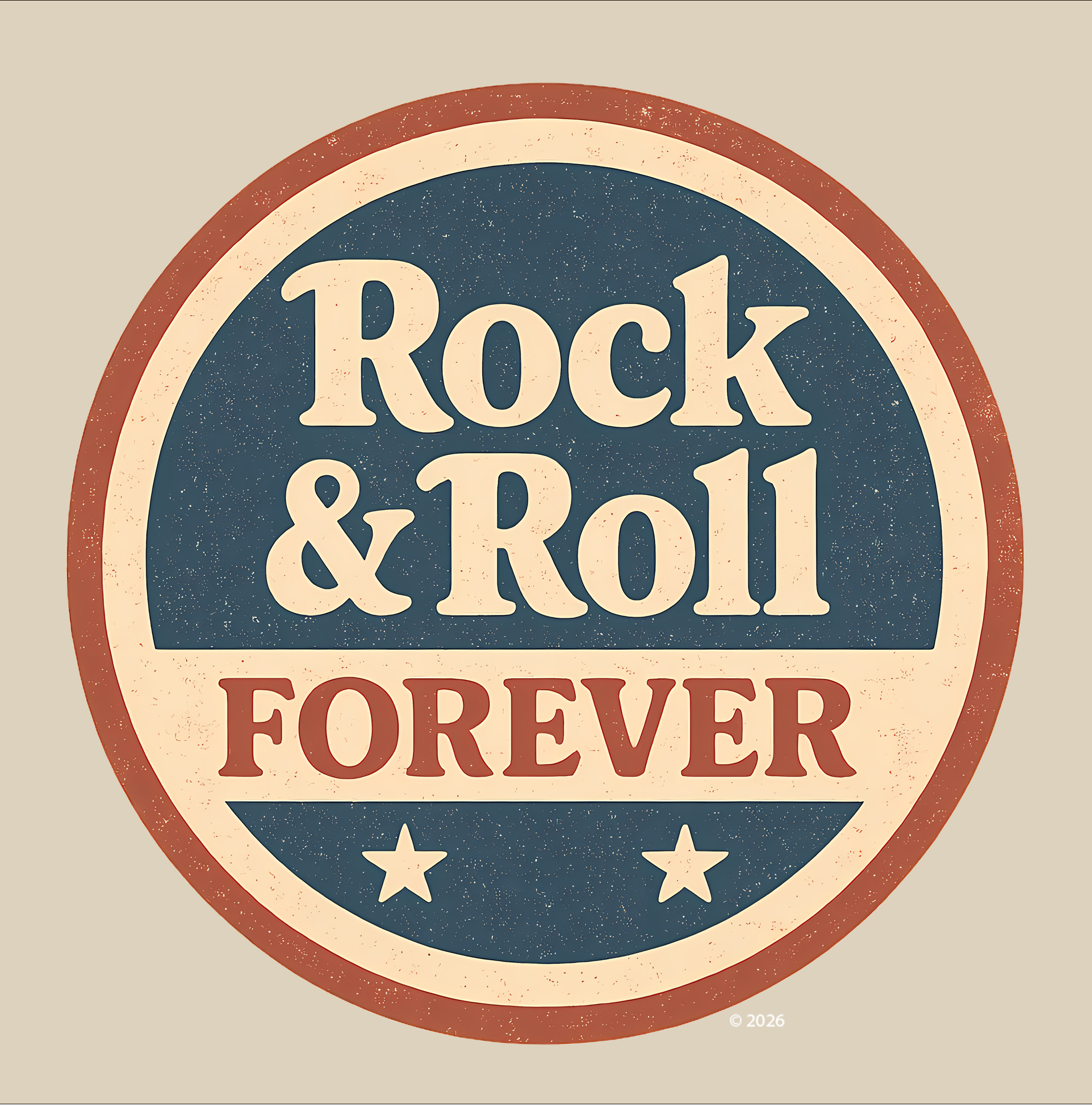 "Rock & Roll Forever" T-Shirt product thumbnail image "Rock & Roll Forever" T-Shirt product thumbnail image