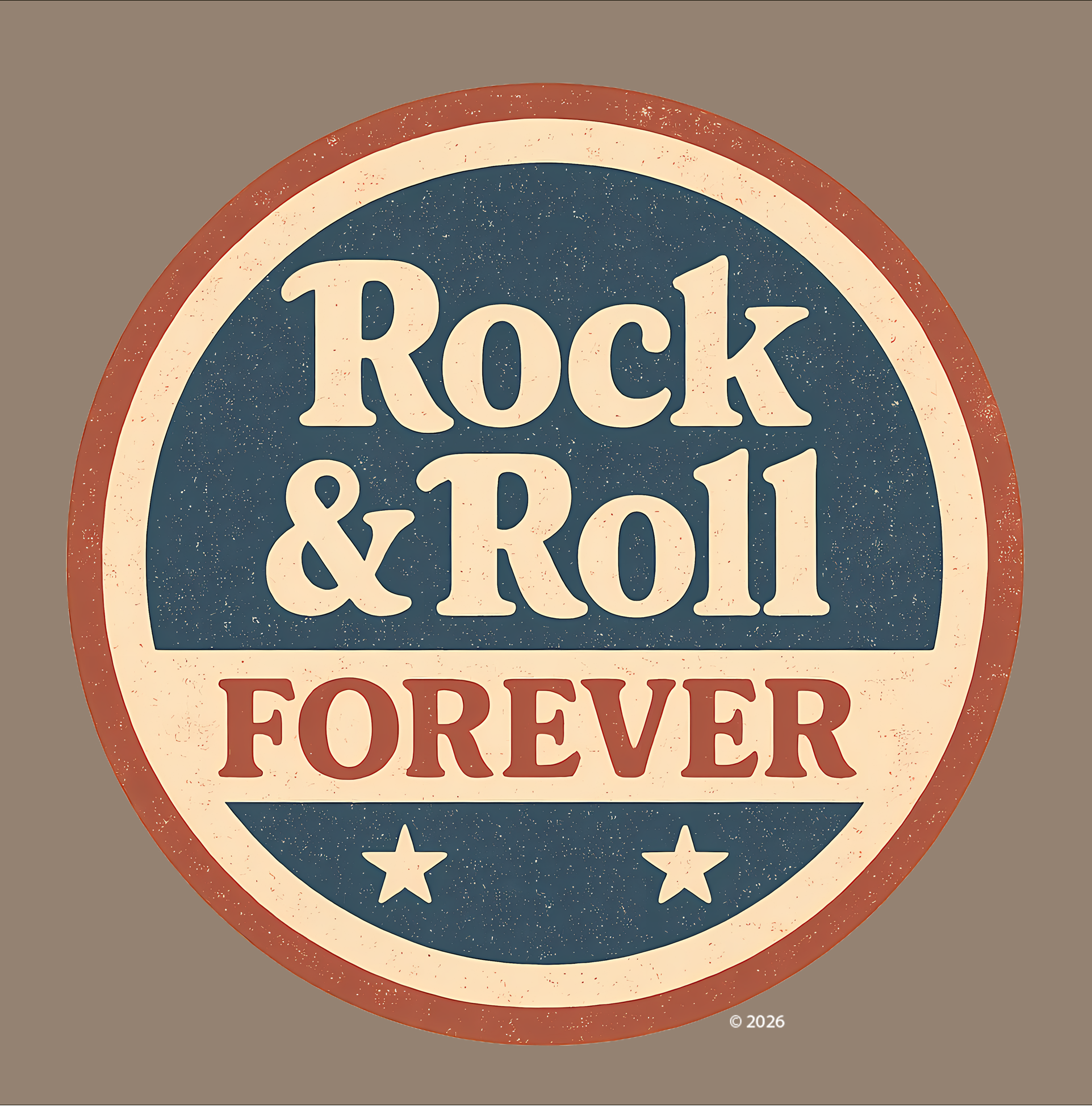 "Rock &amp; Roll Forever" T-Shirt product thumbnail image