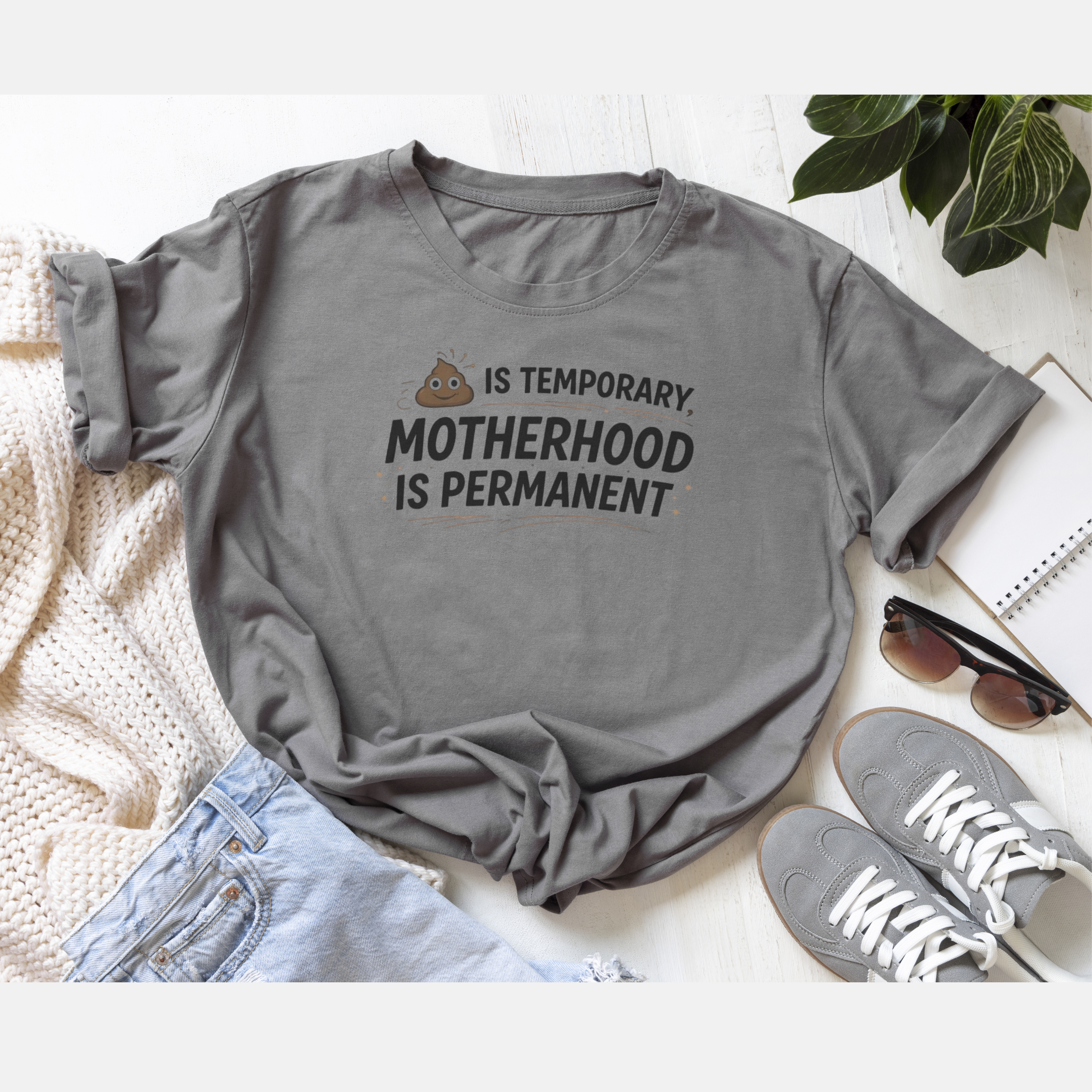 shit is temporary, motherhood is permanent product thumbnail image