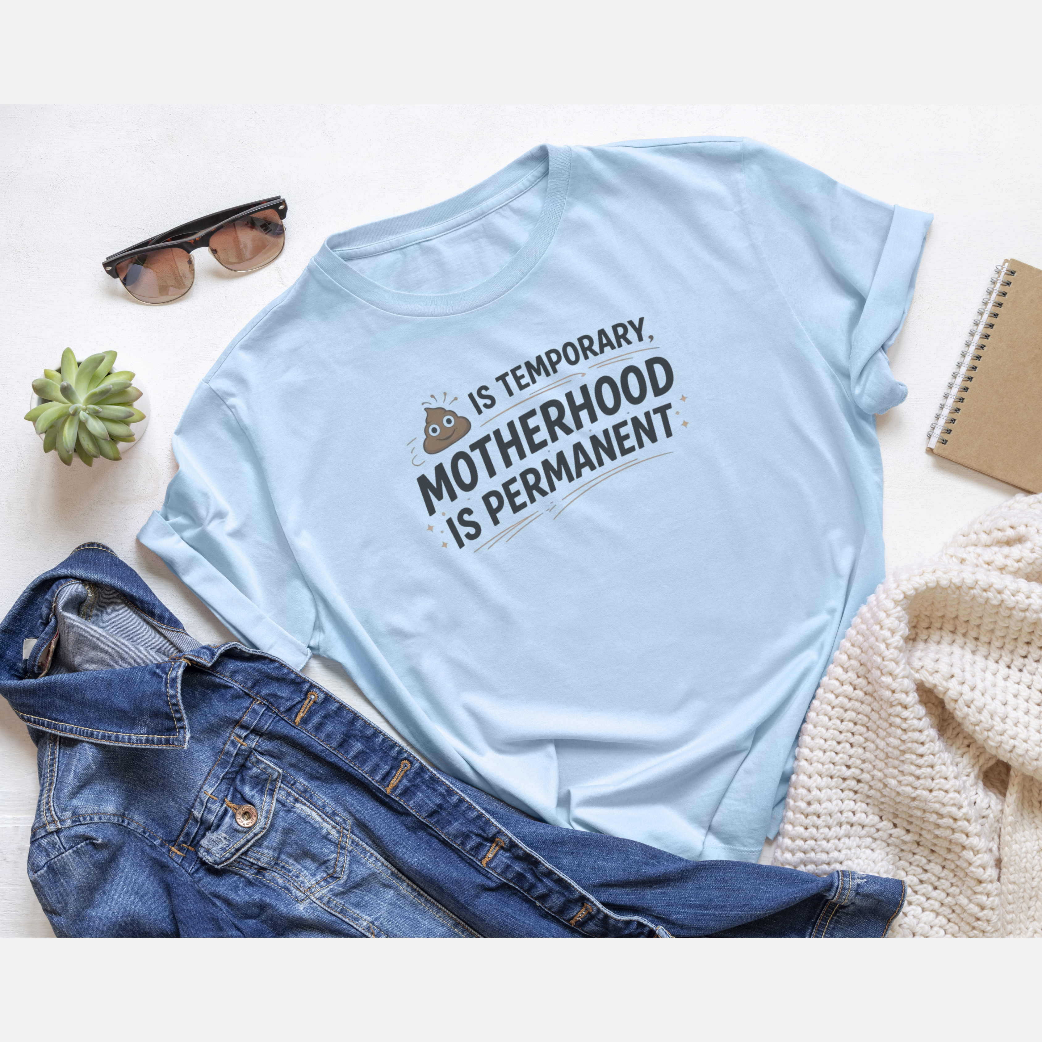 shit is temporary, motherhood is permanent product thumbnail image