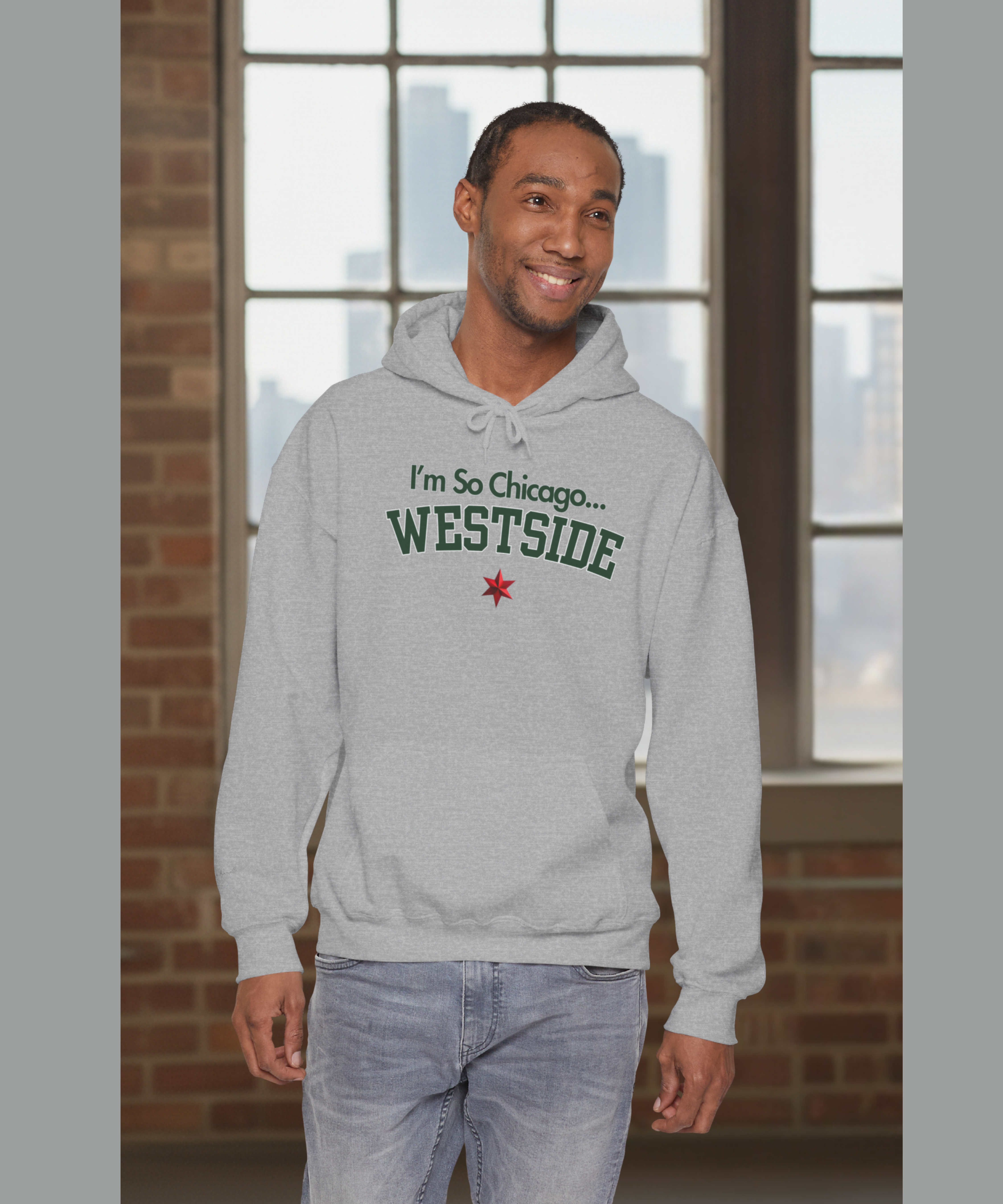 I’m So Chicago… Westside Premium Hoodie - The Chicago Series product thumbnail image I’m So Chicago… Westside Premium Hoodie - The Chicago Series product thumbnail image