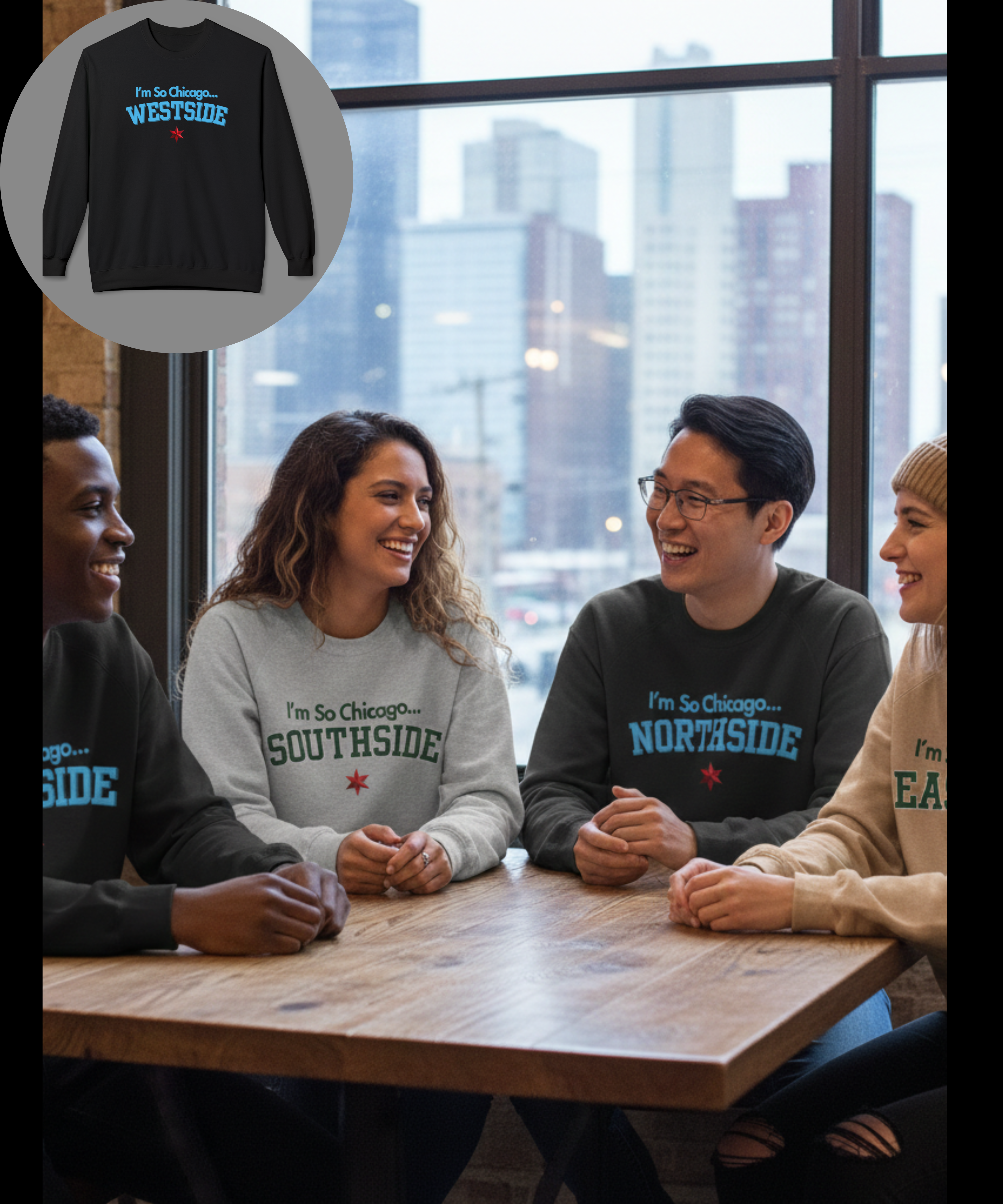 Westside: I’m So Chicago… Westside Pride Sweatshirt – The Chicago Collection