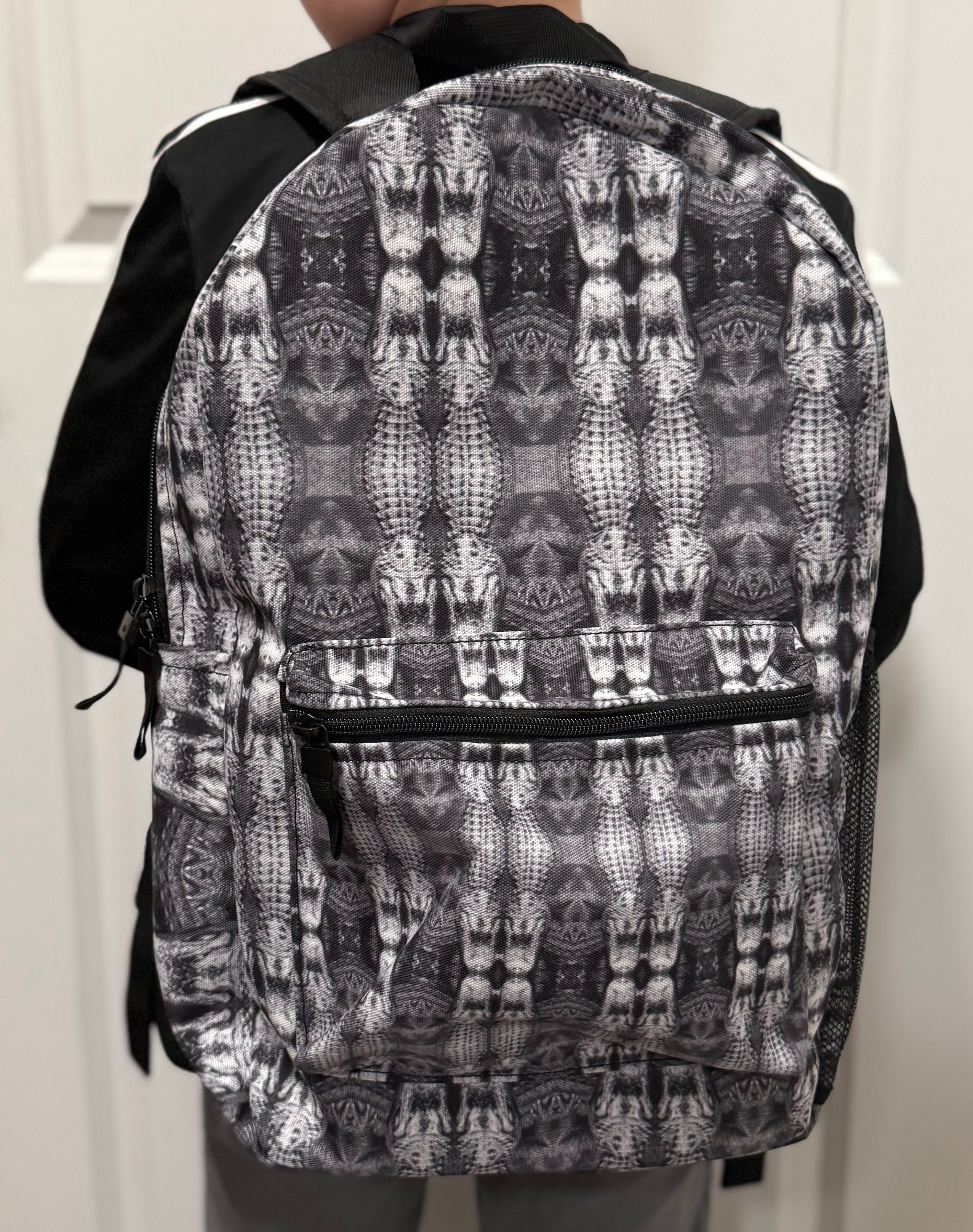 Alligator Patterned Backpack product thumbnail image