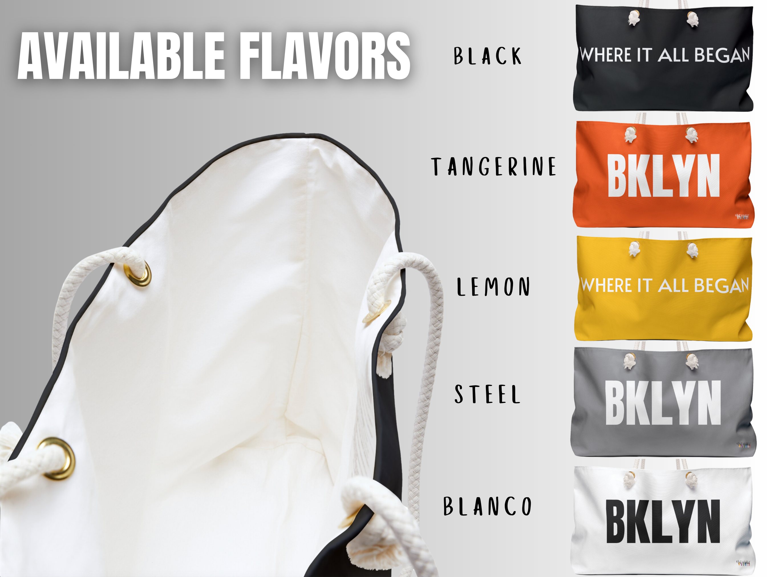 BKLYN BEGAN Bag (WHT) product thumbnail image BKLYN BEGAN Bag (WHT) product thumbnail image