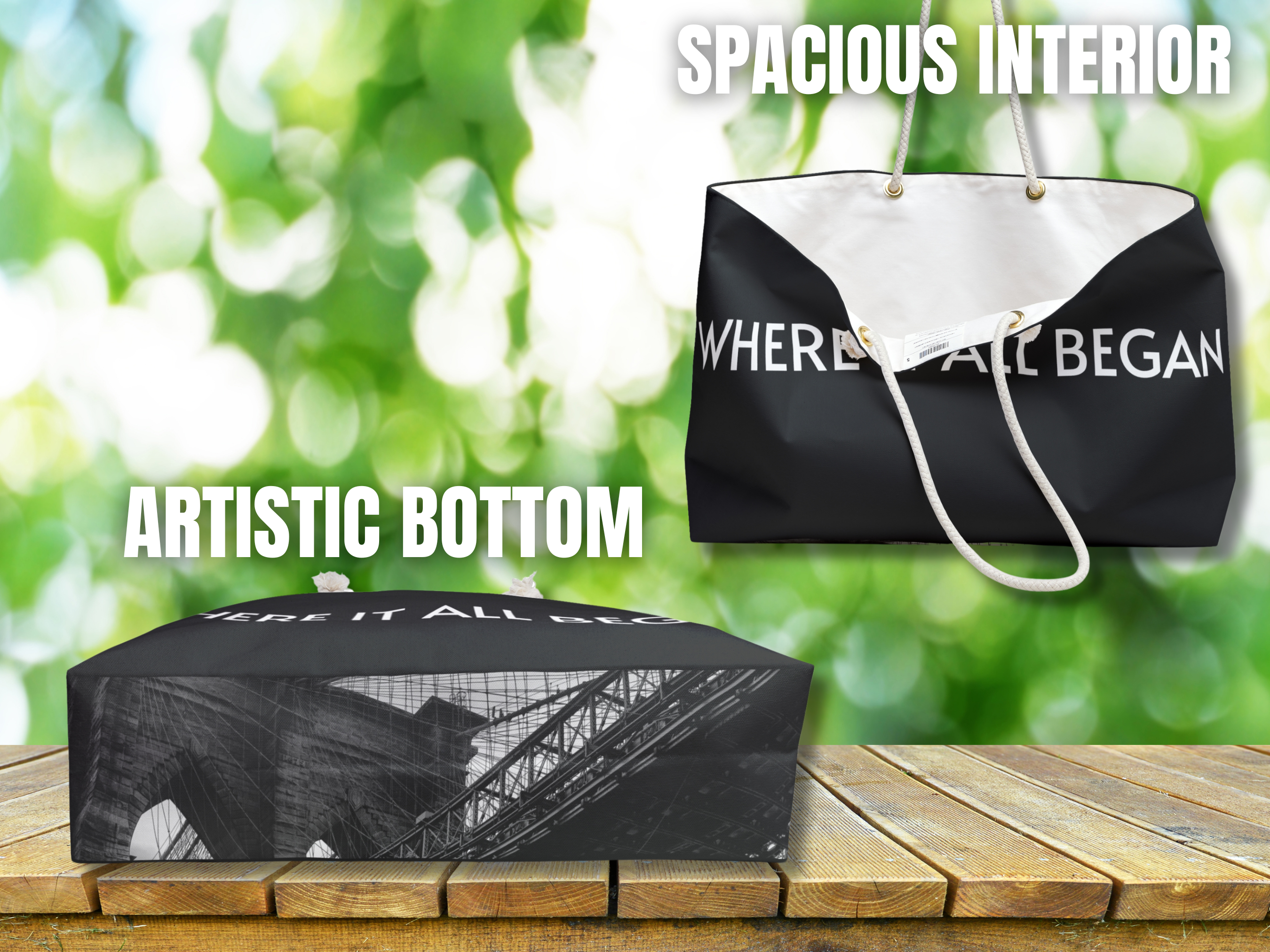 BKLYN BEGAN Bag (WHT)  product thumbnail image