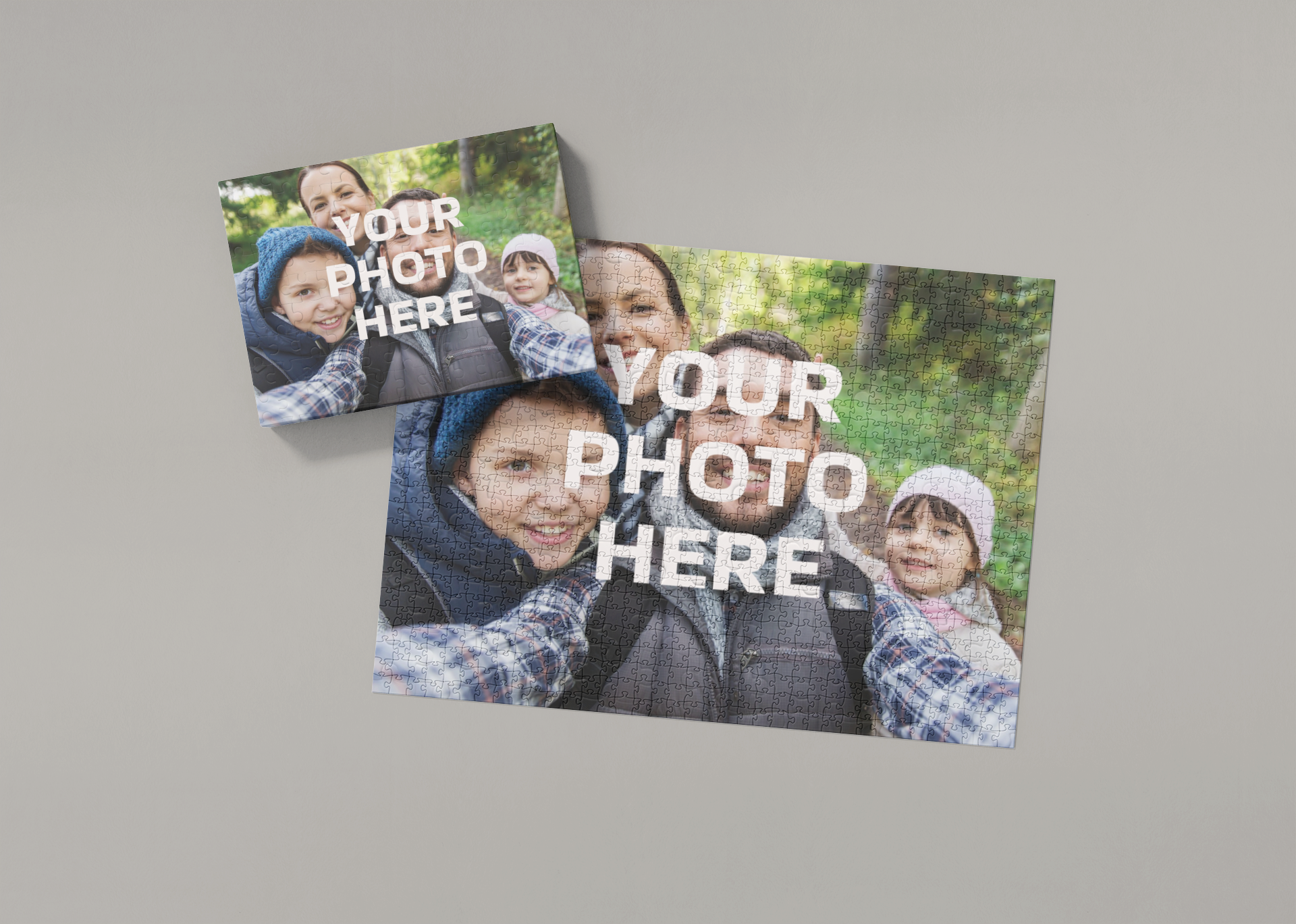 Custom Photo Puzzle – Personalized 120/252/500-Piece Family Photo Jigsaw