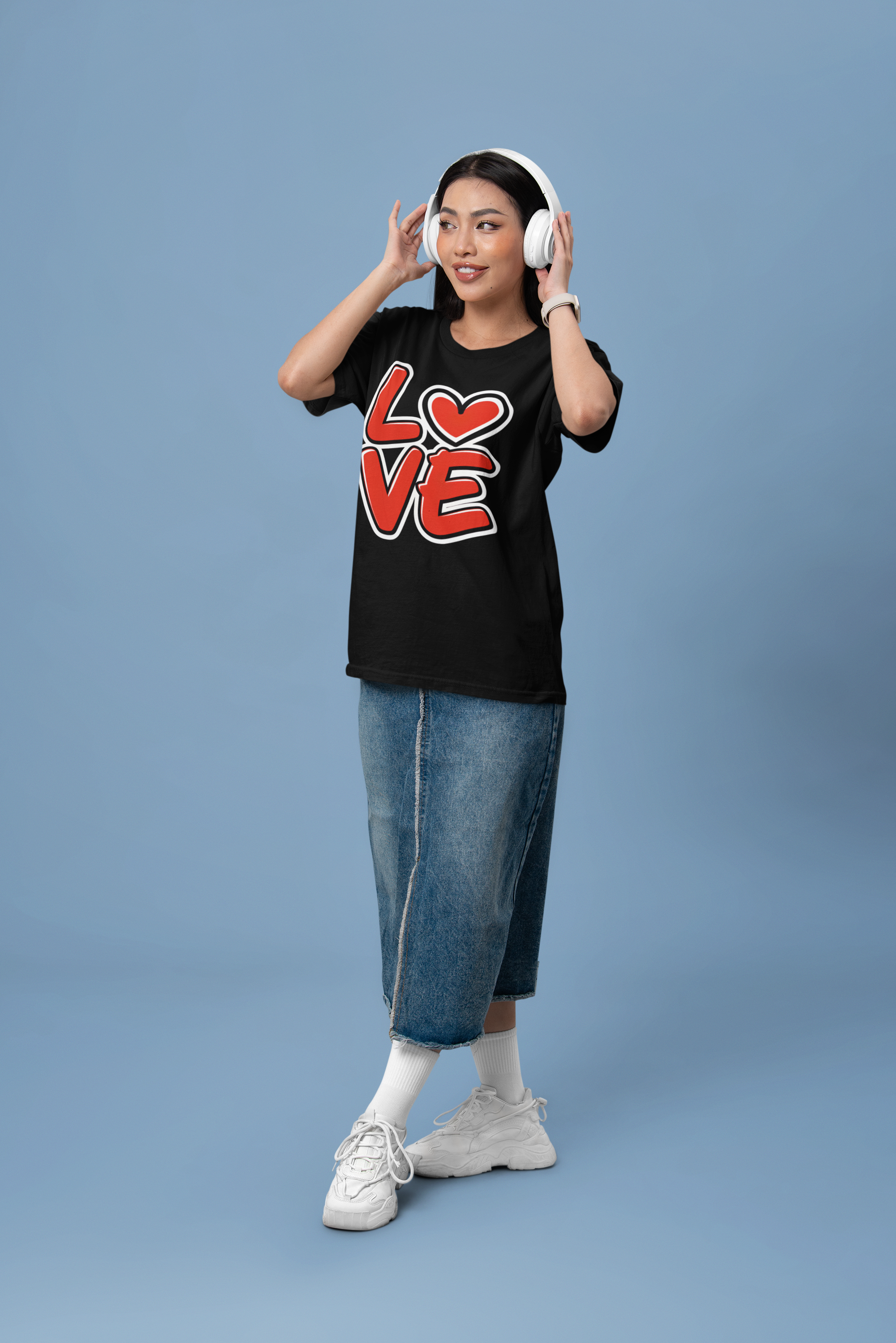 Love Heart Graphic T-Shirt product thumbnail image Love Heart Graphic T-Shirt product thumbnail image
