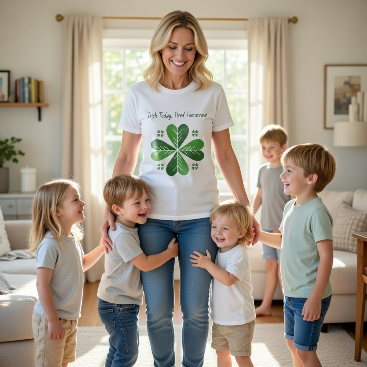 🍀Irish Today, Tired Tomorrow – St. Patrick’s Day T-Shirt product thumbnail image 🍀Irish Today, Tired Tomorrow – St. Patrick’s Day T-Shirt product thumbnail image