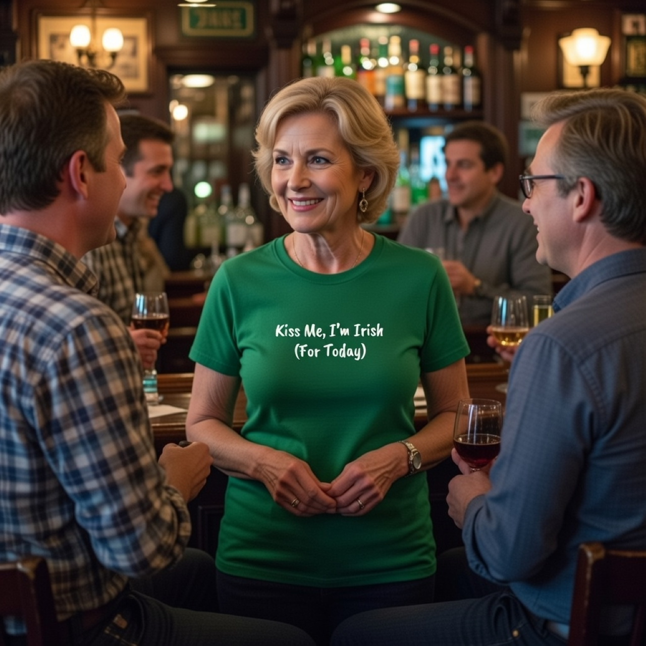 Kiss Me, I’m Irish (For Today) – Funny St. Patrick’s Day Shirt product thumbnail image Kiss Me, I’m Irish (For Today) – Funny St. Patrick’s Day Shirt product thumbnail image