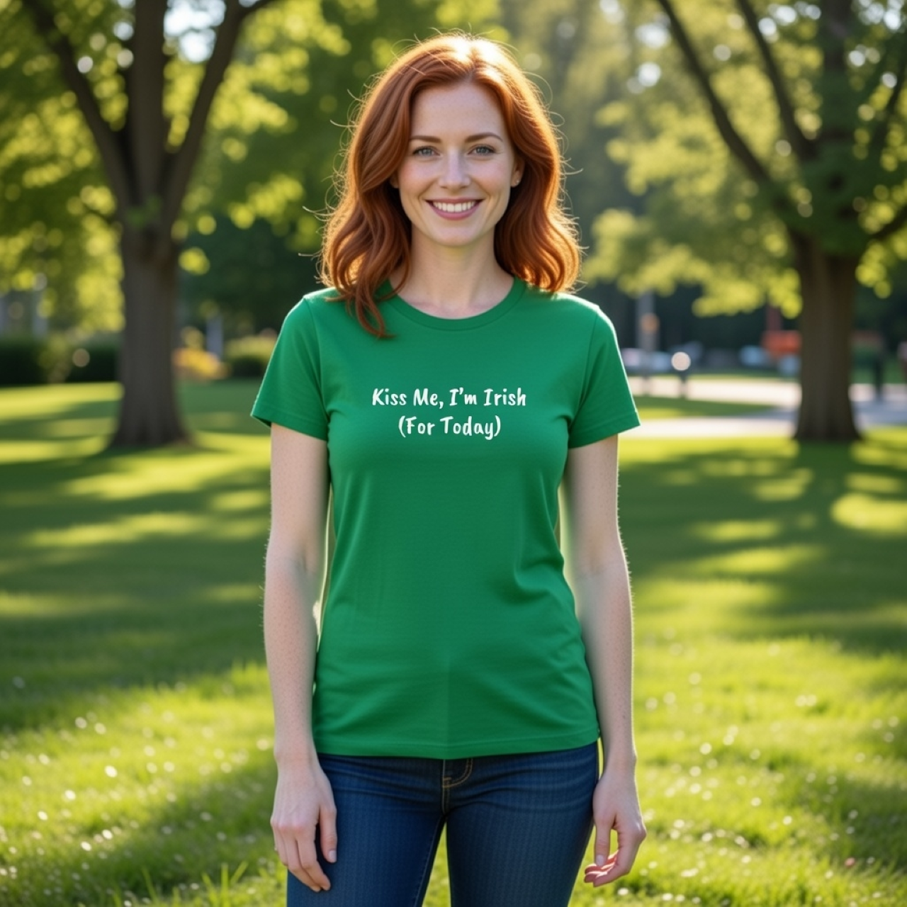 Kiss Me, I’m Irish (For Today) – Funny St. Patrick’s Day Shirt product thumbnail image