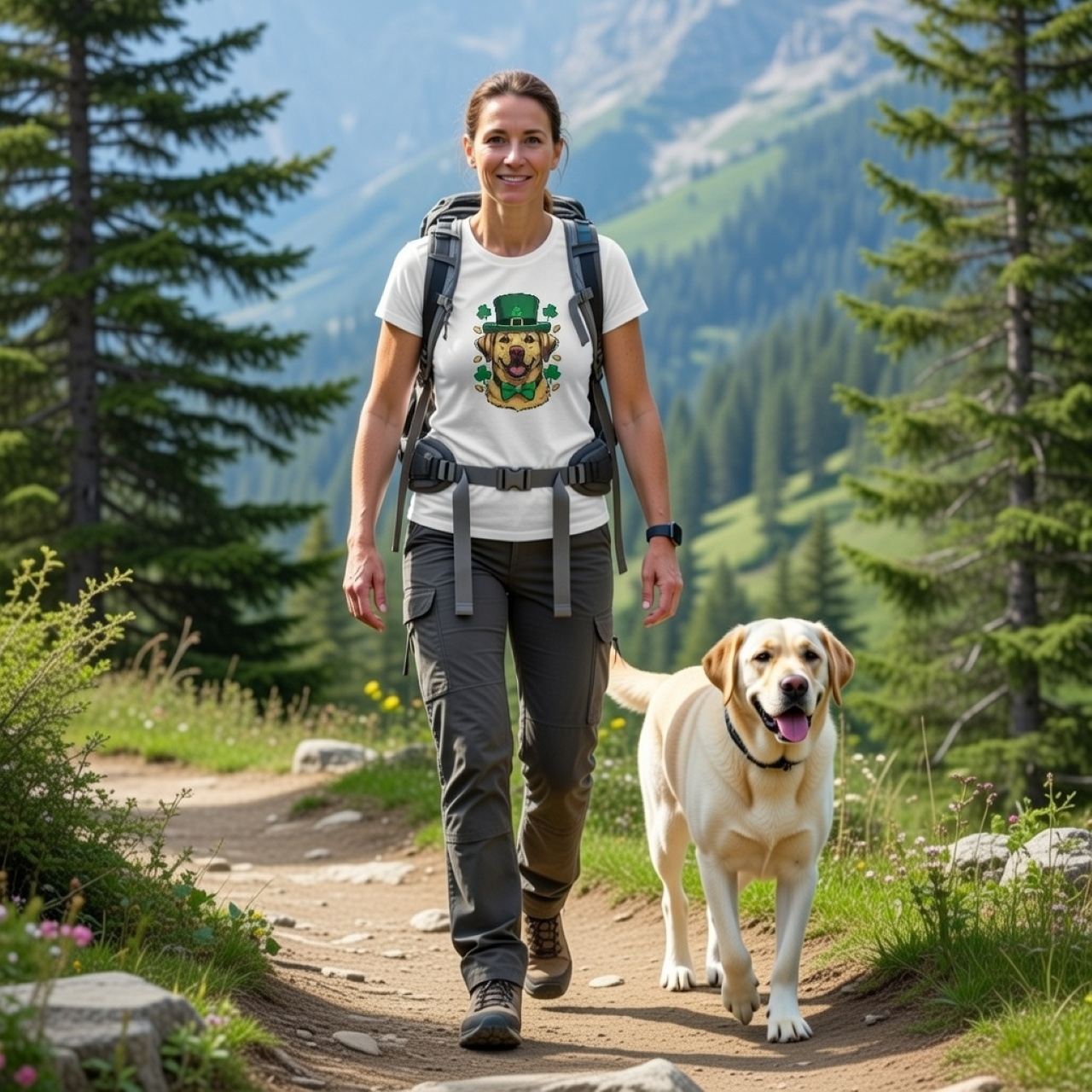 Yellow Lab St. Patrick’s Day Shirt – Funny Irish Dog Graphic Tee product thumbnail image Yellow Lab St. Patrick’s Day Shirt – Funny Irish Dog Graphic Tee product thumbnail image