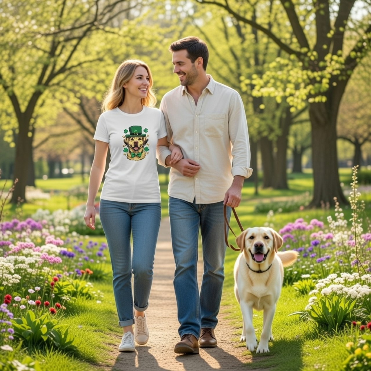Yellow Lab St. Patrick’s Day Shirt – Funny Irish Dog Graphic Tee product thumbnail image Yellow Lab St. Patrick’s Day Shirt – Funny Irish Dog Graphic Tee product thumbnail image